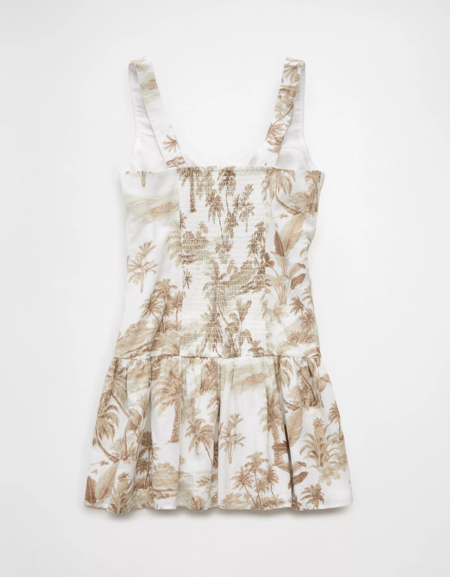 AE Drop Waist Corset Mini Dress Product Image