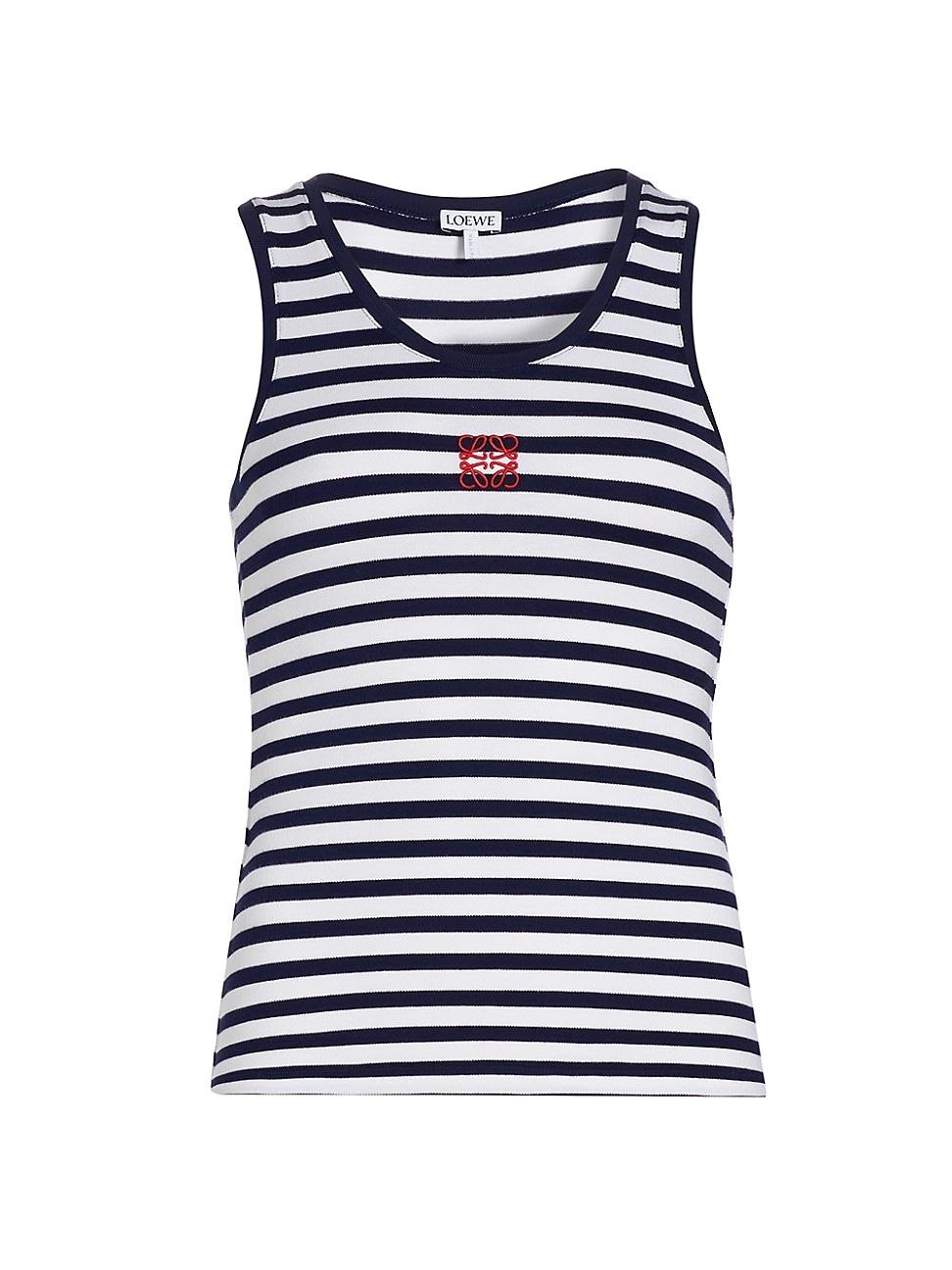 Womens Striped Anagram Tank Product Image