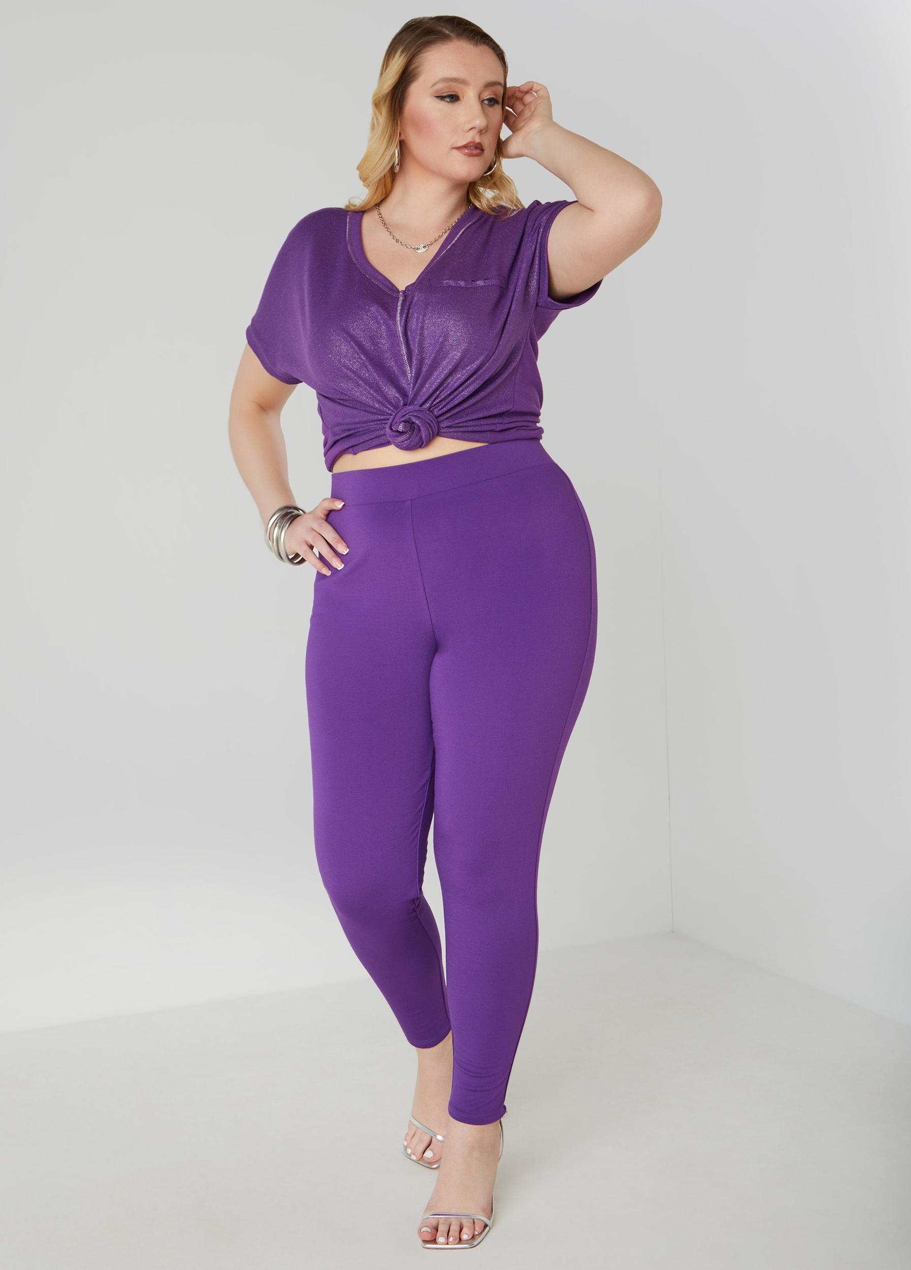 Sequined Metallic Jersey Tee Product Image