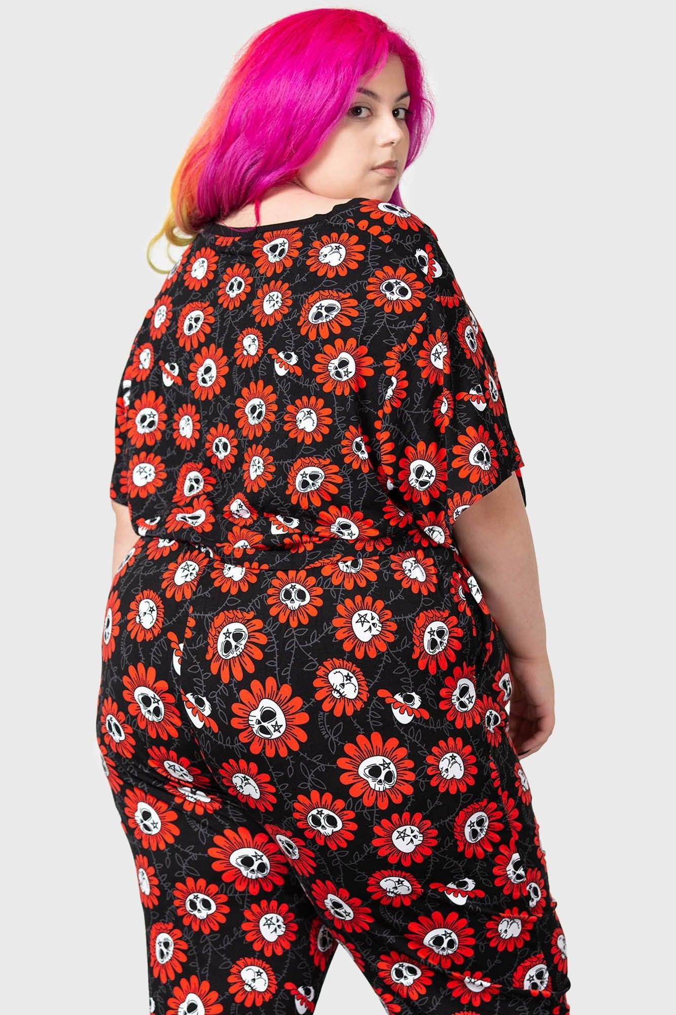 Gloomy Garden V-Neck Top Product Image