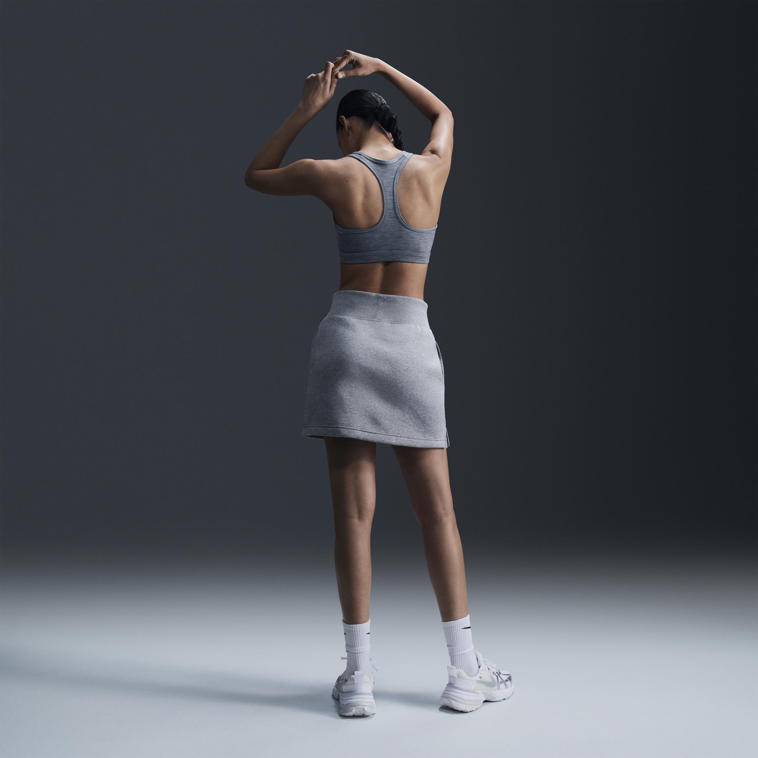 Nike Womens Swoosh Medium Support Padded Sports Bra | DX6821-086 Product Image