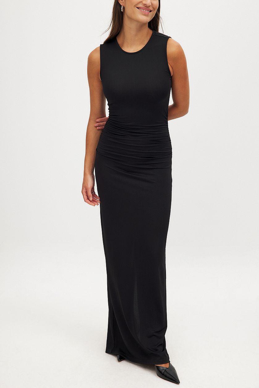 Jersey Sleeveless Maxi Dress Product Image
