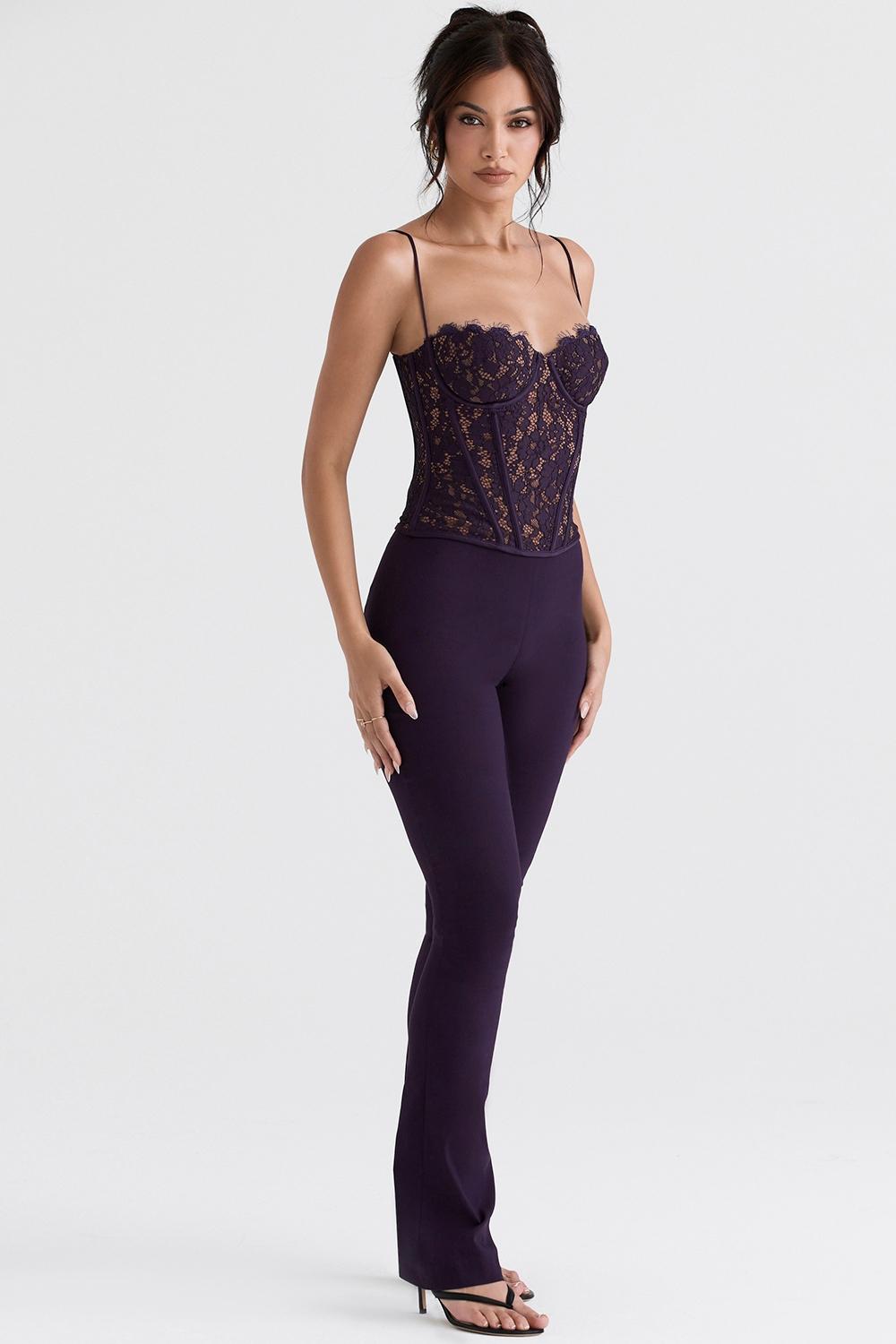 Laurel  night shade high waisted trousers Product Image