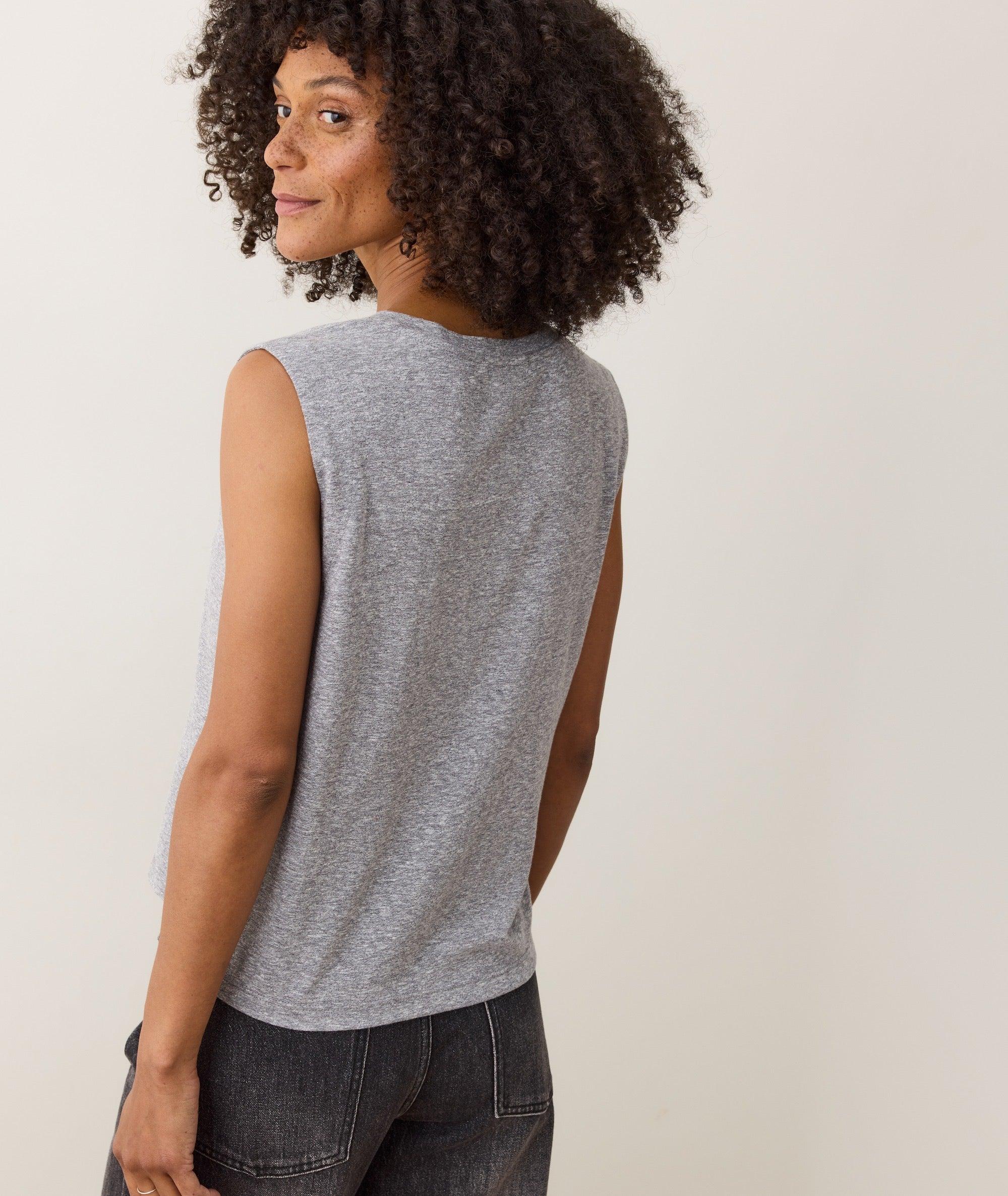 Tissue V-Neck Tank Product Image