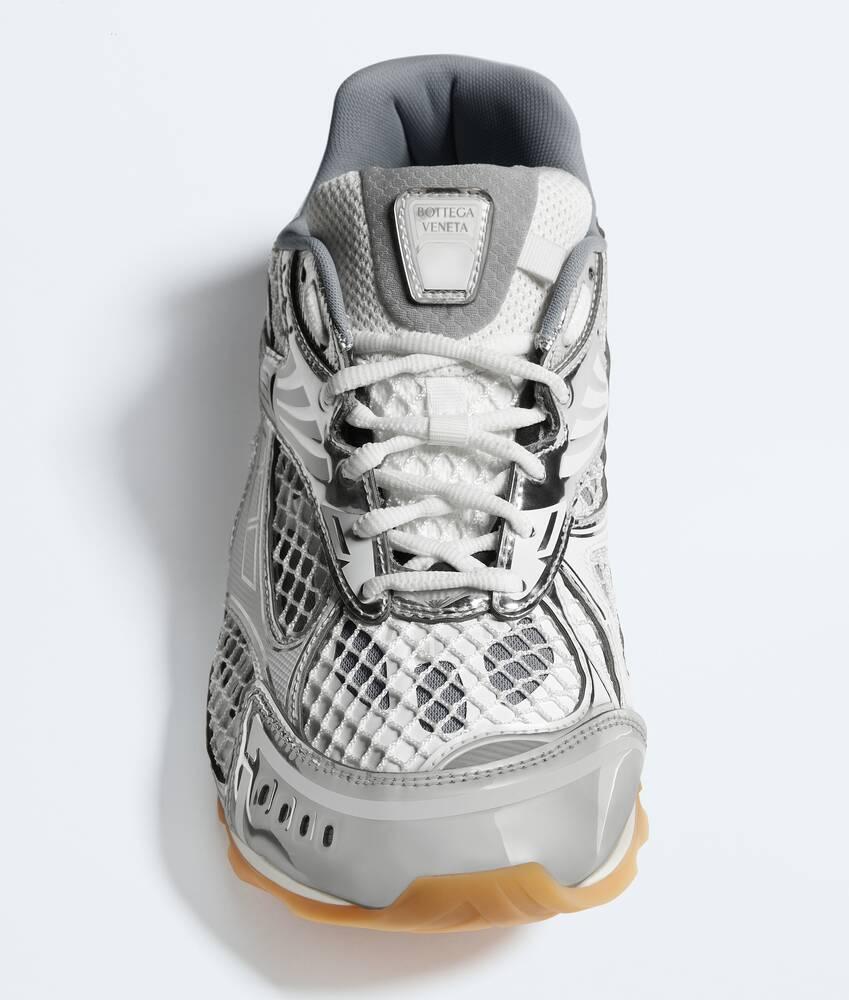 Men's Orbit Sneaker in Silver / White / Optic white rubber Product Image
