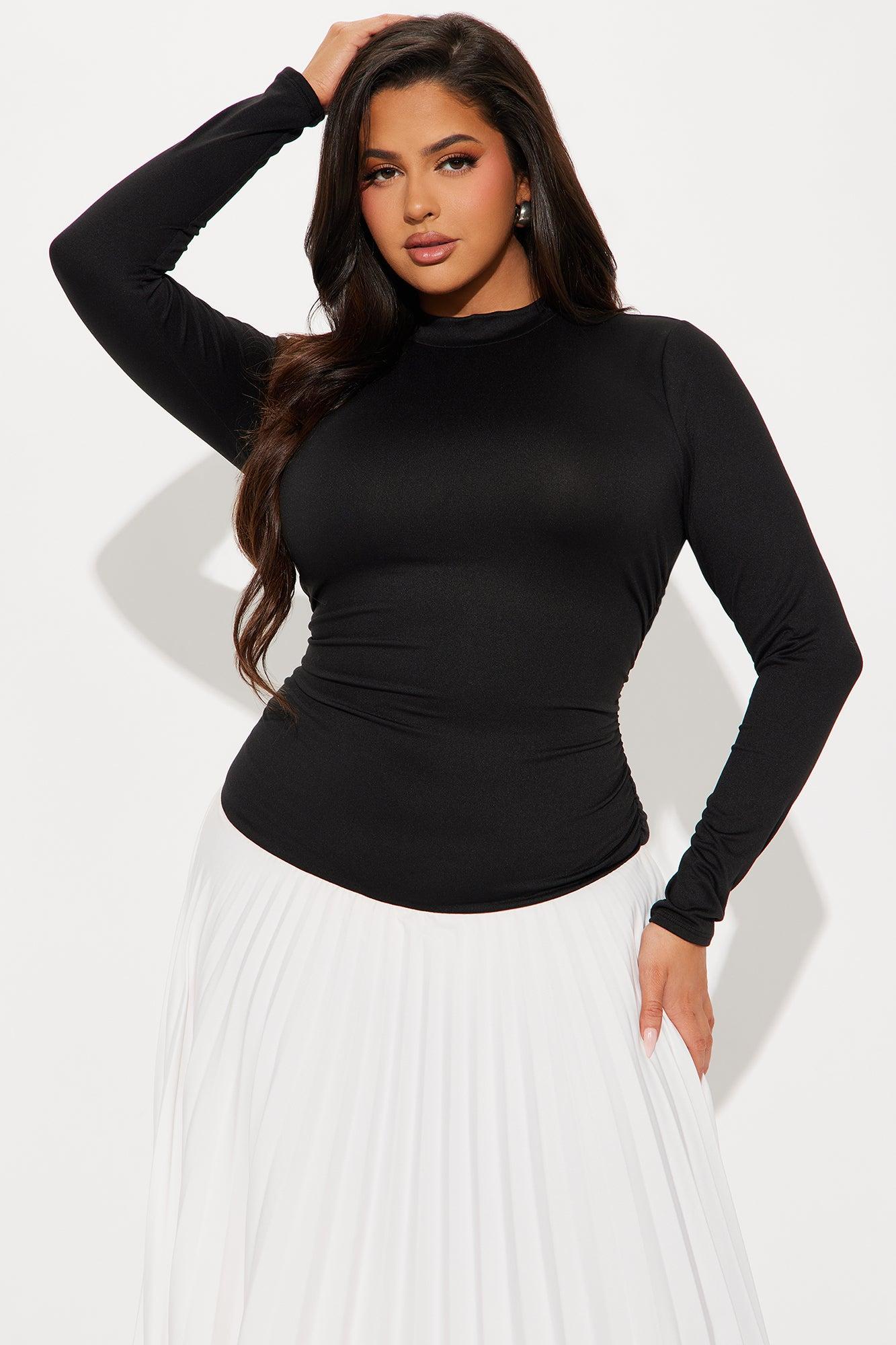 Melanie  Drop Waist Maxi Dress - Black/White Product Image