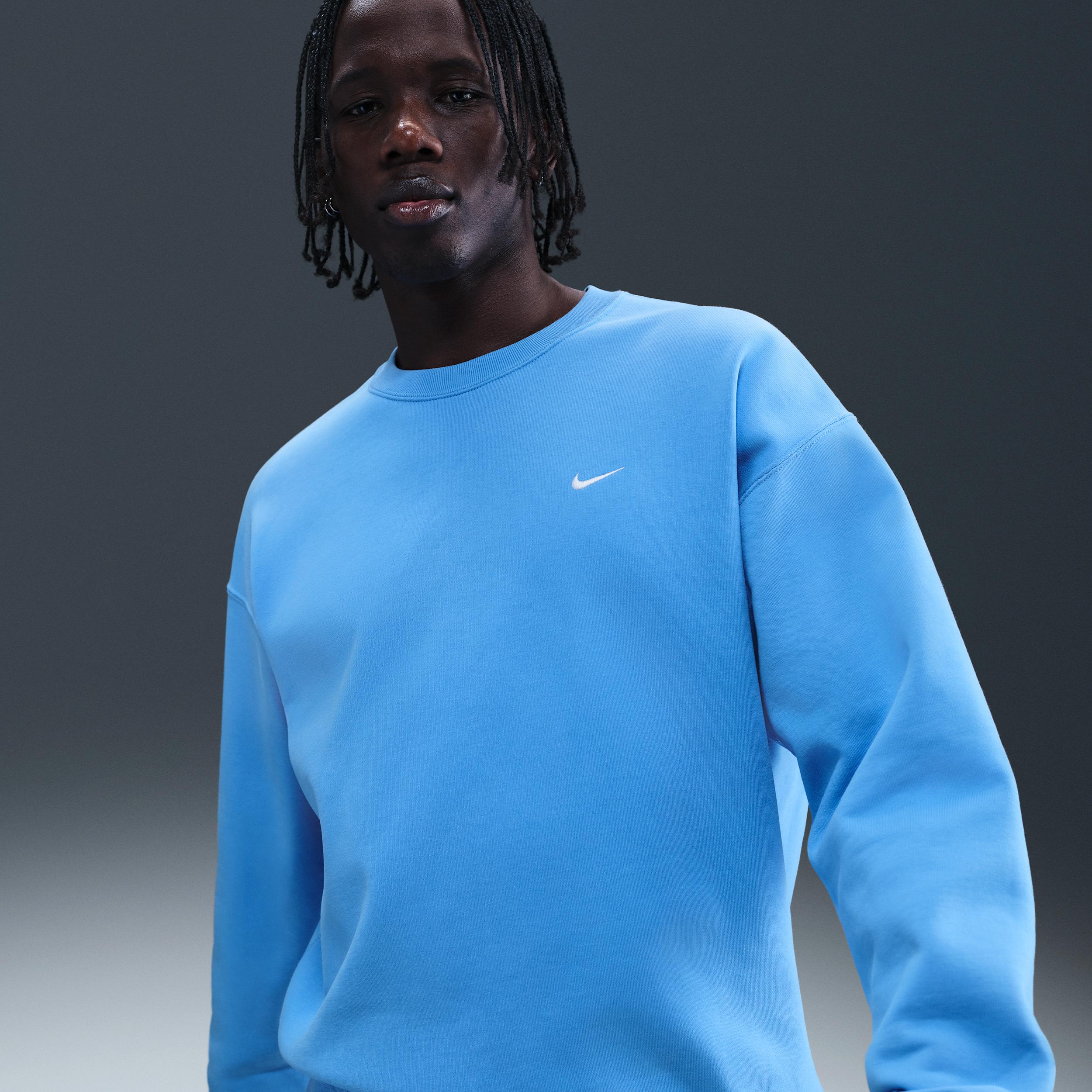 Nike Men's Solo Swoosh Fleece Crew Product Image