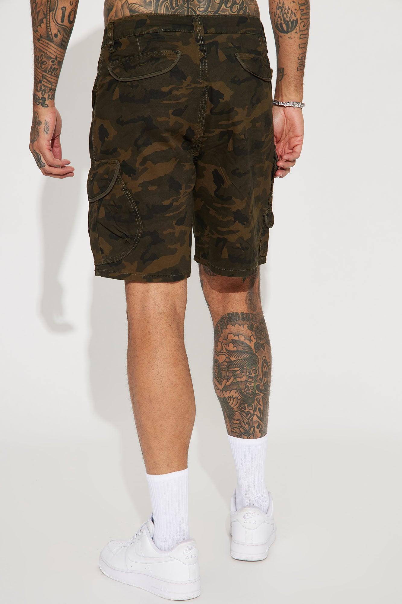 Next Moves Twill Cargo Shorts - Camouflage Product Image