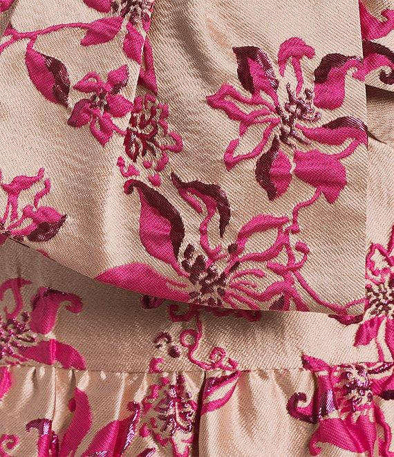 Lilly Pulitzer Kataleya Jacquard Strapless Bow Front Top Product Image