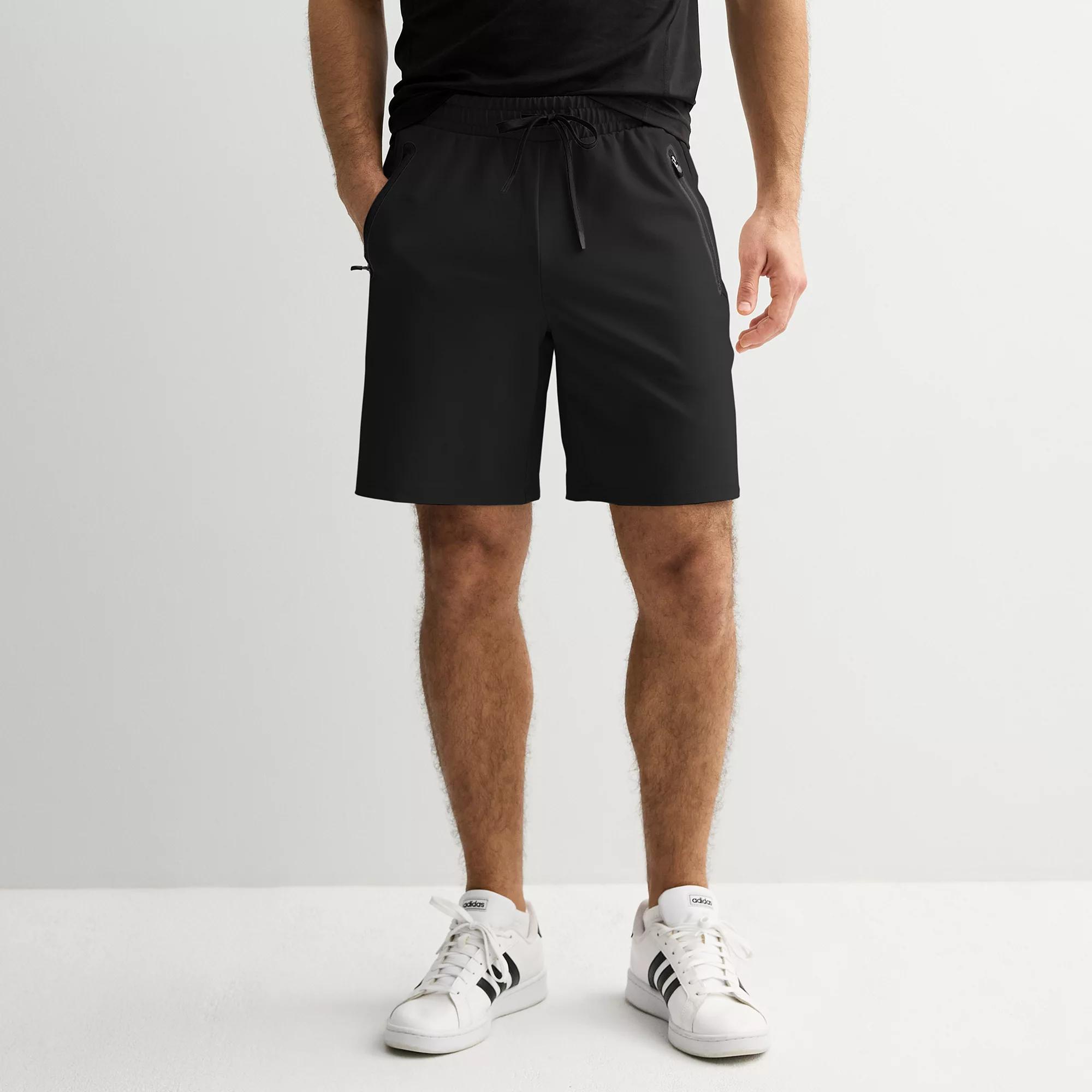 Men's Tek Gear® 8 in. Performance Ponte Shorts, Size: XL, Mineral Black Product Image