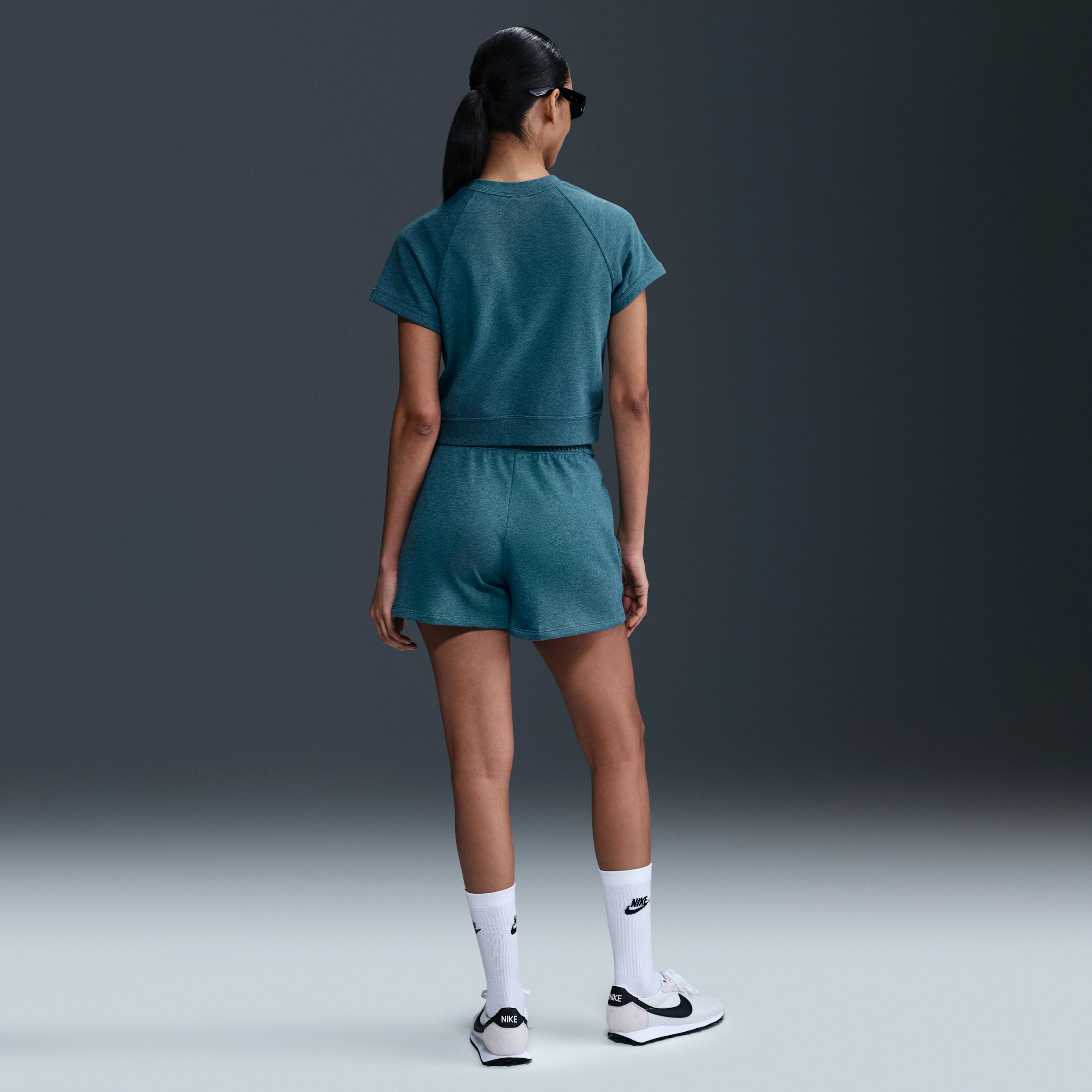 Nike Sportswear Chill Terry Women's Short-Sleeve French Terry Top Product Image