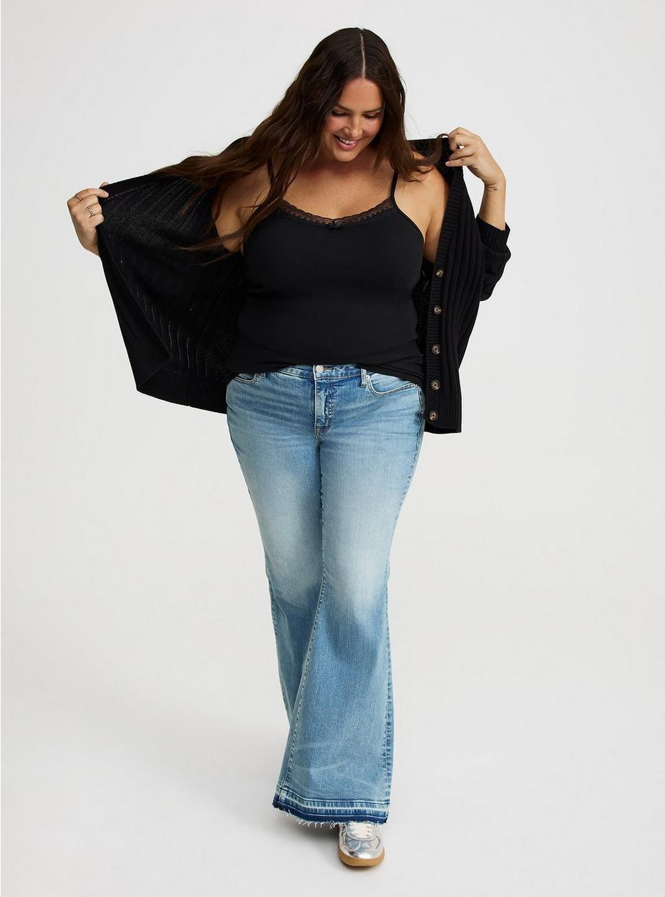 Lace Trim V-Neck Cami Product Image