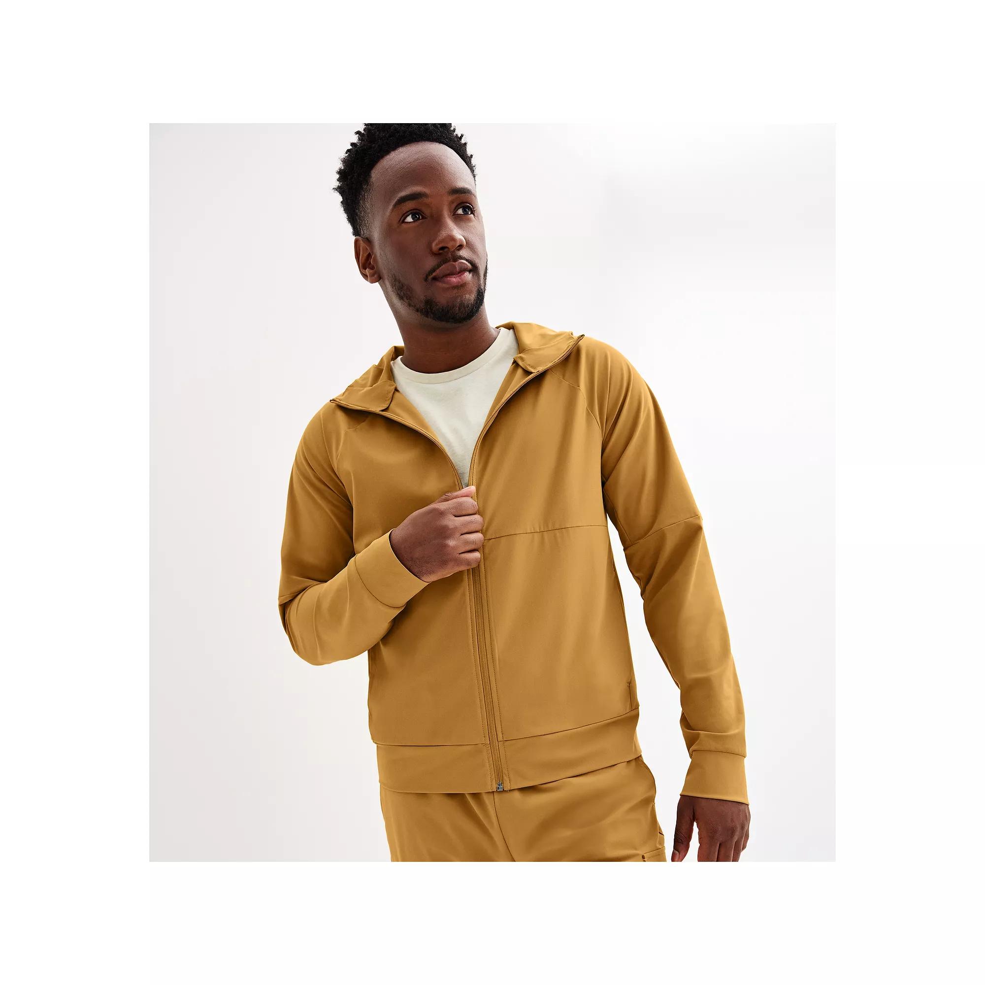 Men's Tek Gear® Performance Zip-Up Hooded Jacket,  Product Image