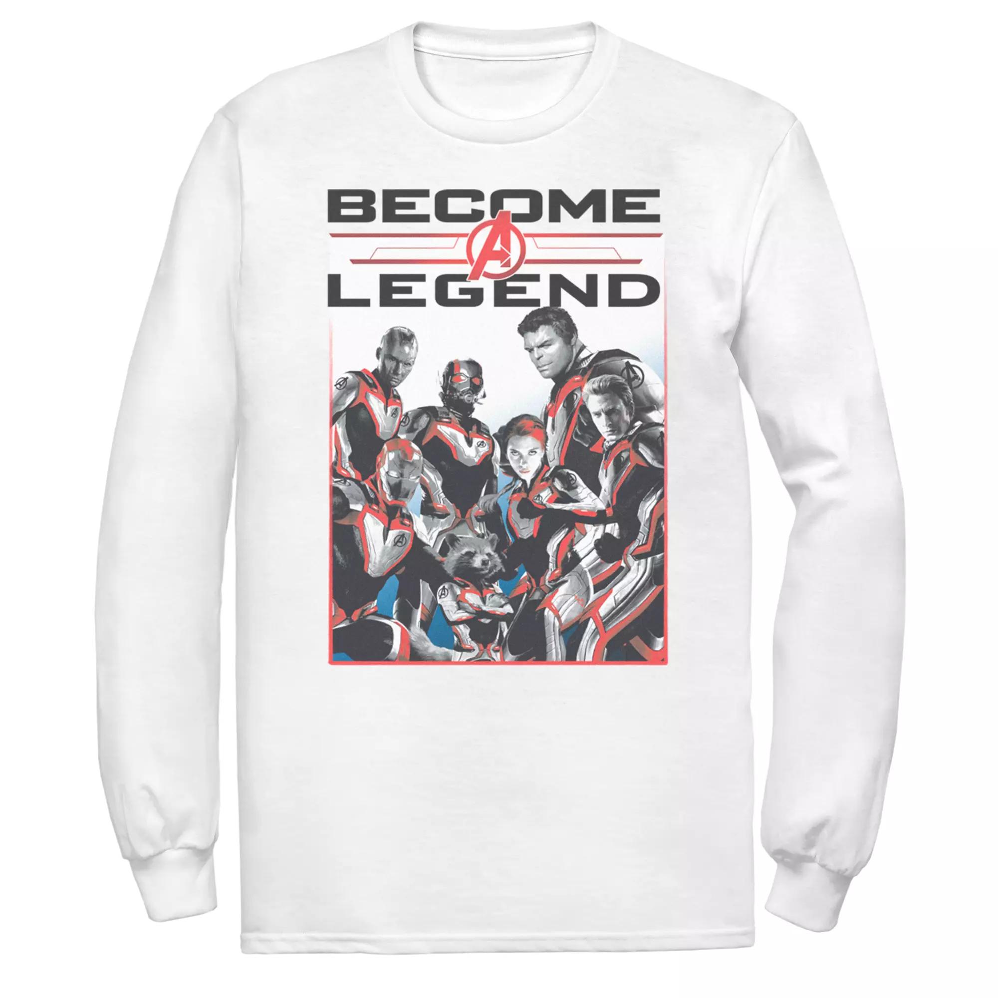 Men's Marvel Avengers Endgame Suited Up Poster Tee, Size: Medium, White Product Image
