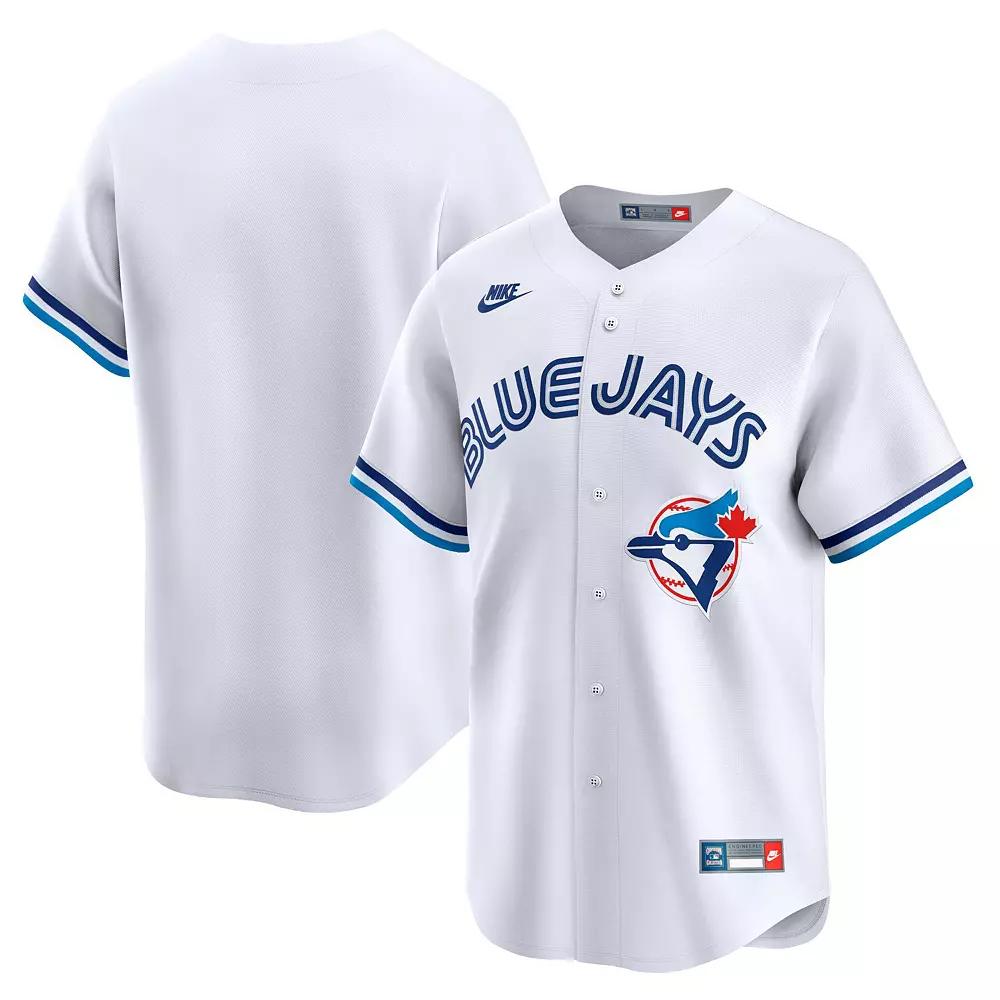 Men's Nike White Toronto Blue Jays Cooperstown Collection Limited Jersey, Size: Medium, Jay White Product Image