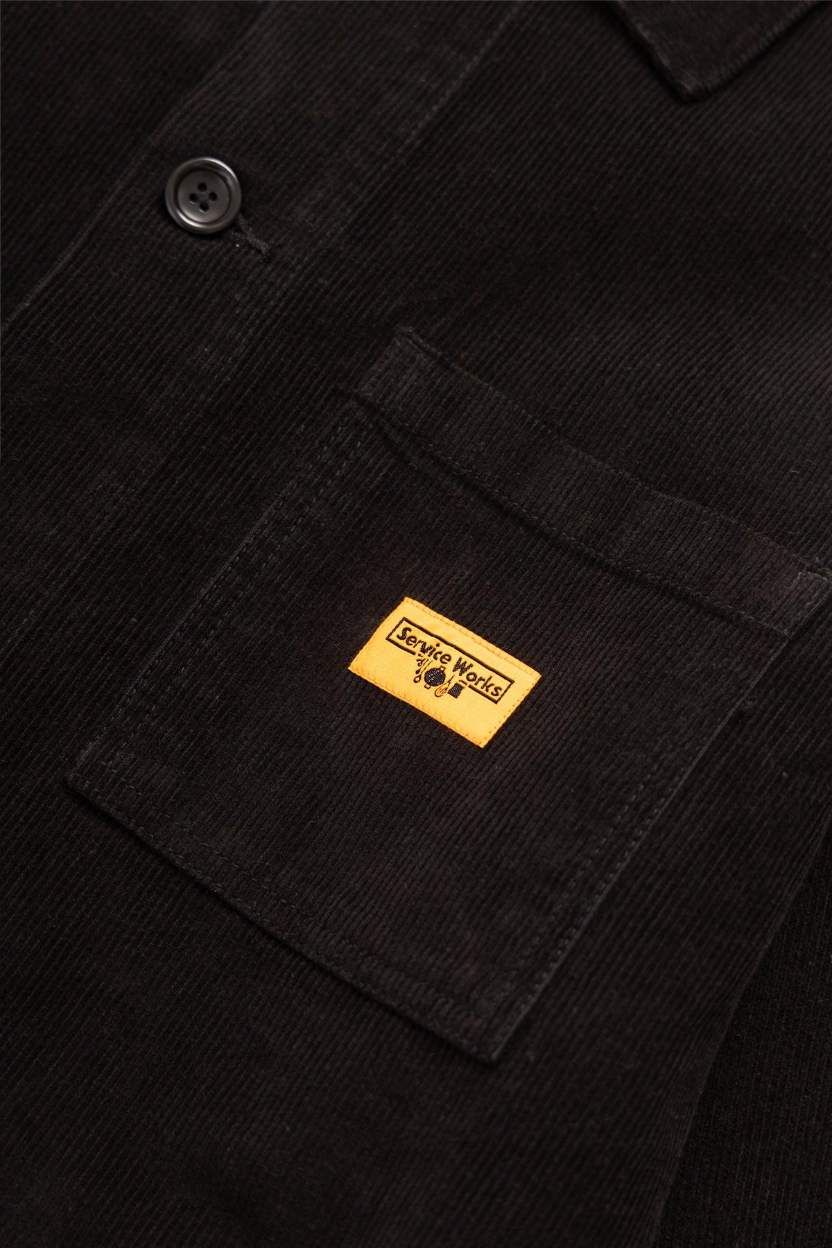 Corduroy Chore Shirt - Black Product Image