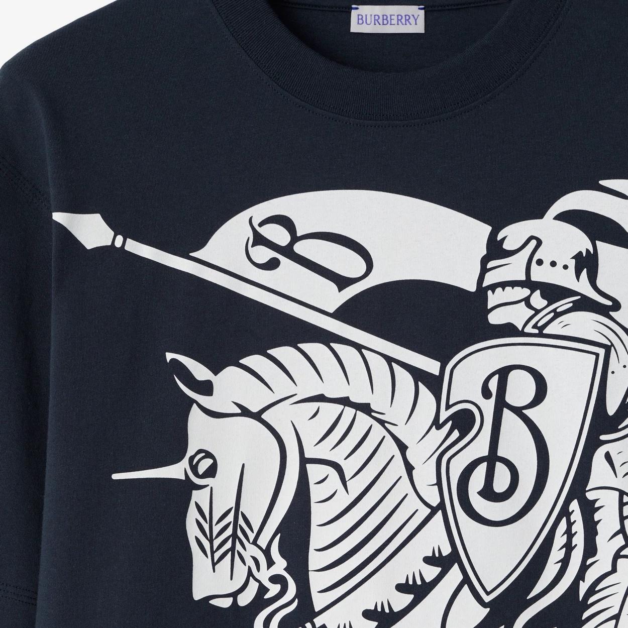 Equestrian Knight-print cotton T-shirt Product Image