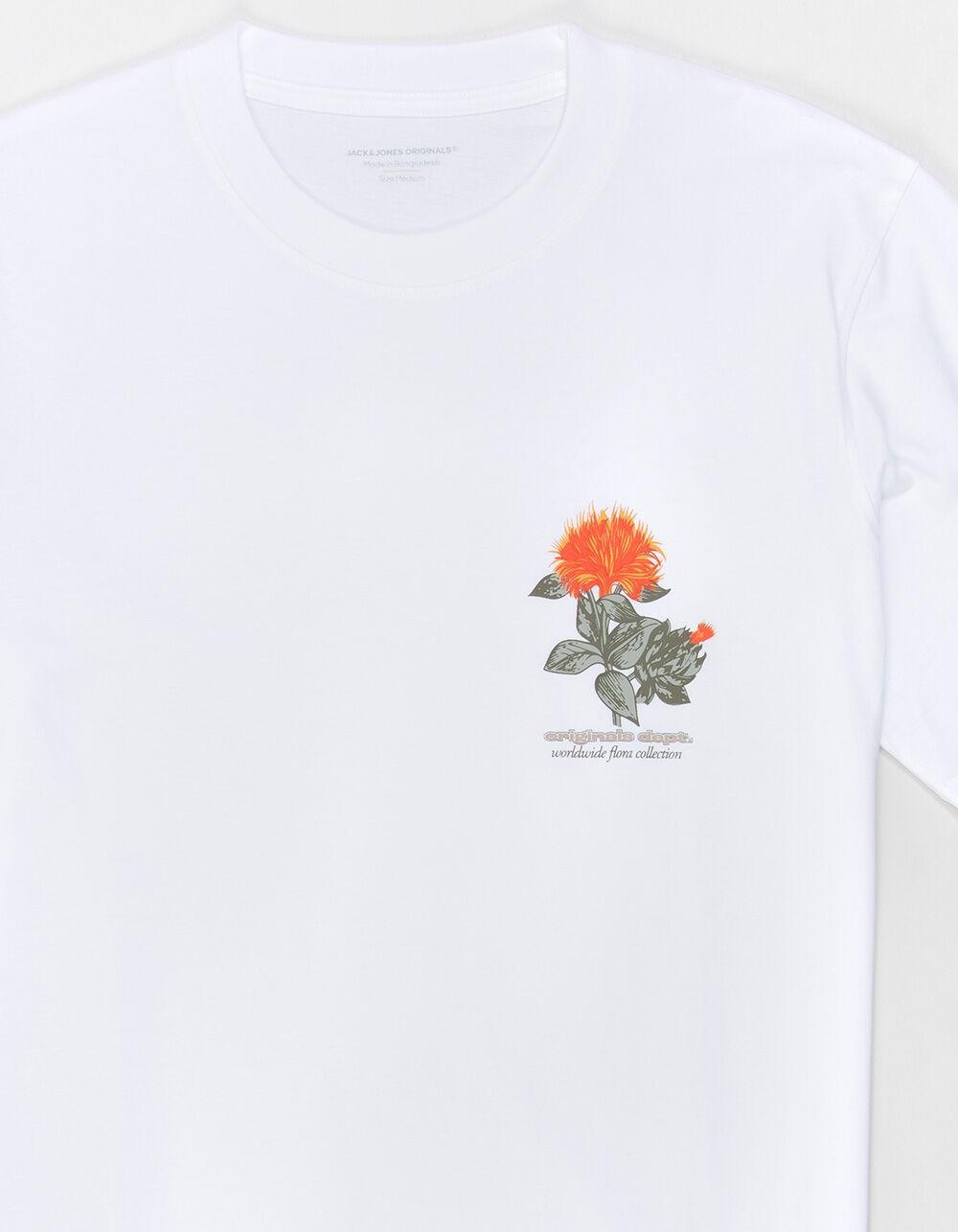 JACK & JONES Ridgewood Chest Mens Tee - WHITE Product Image