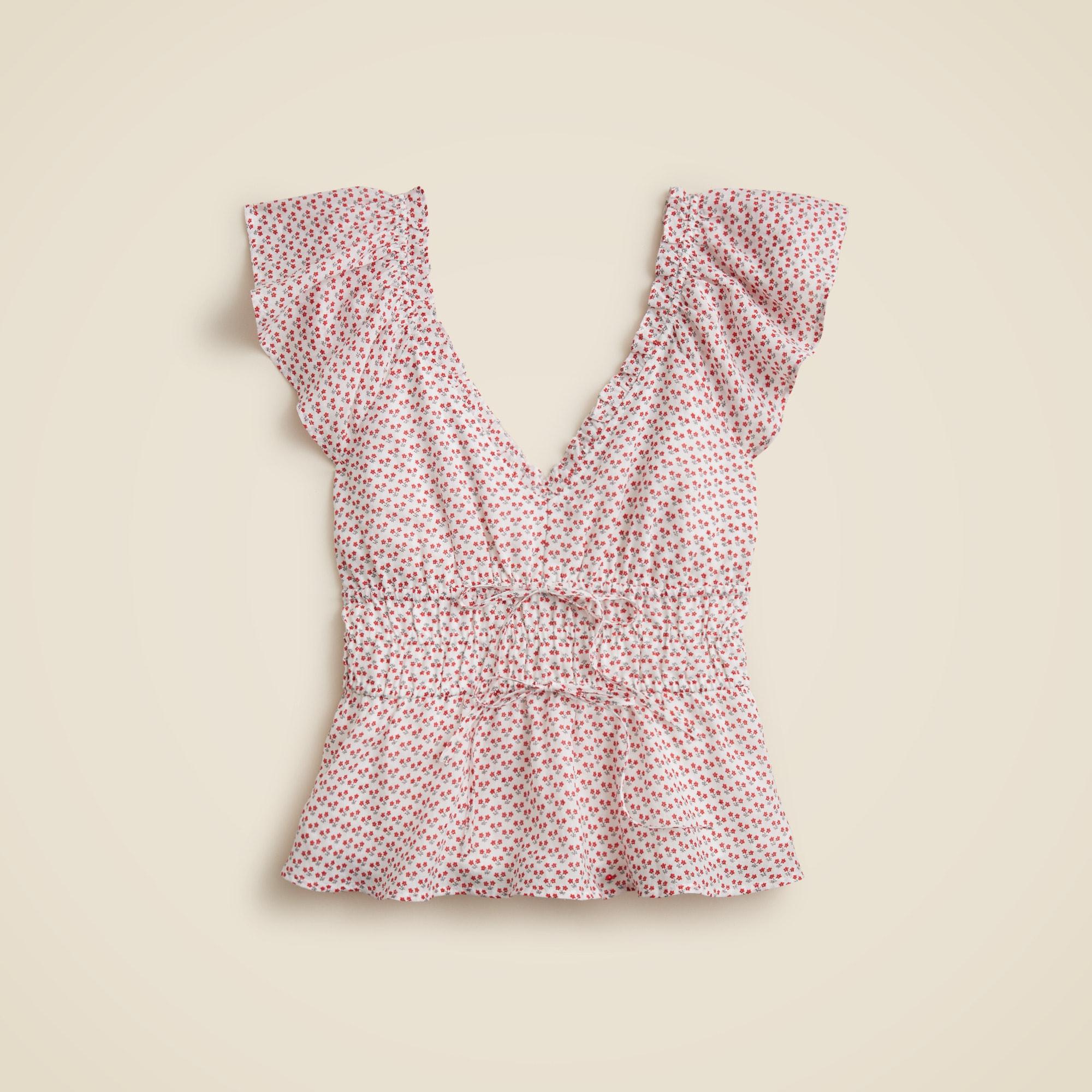 Palermo top in ramie Product Image