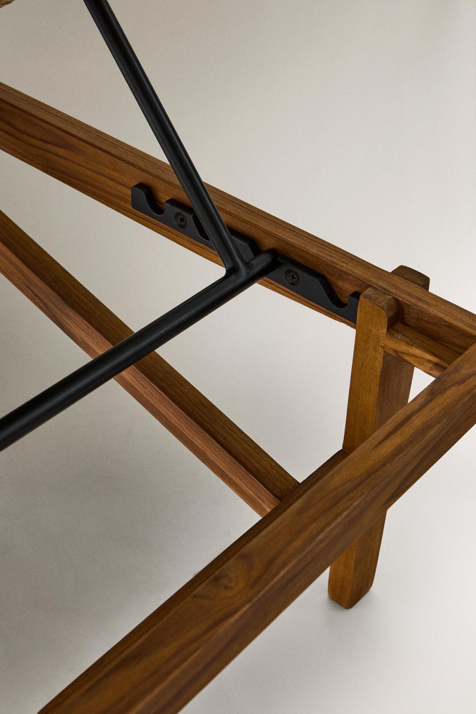 TEAK OUTDOOR LOUNGER Product Image