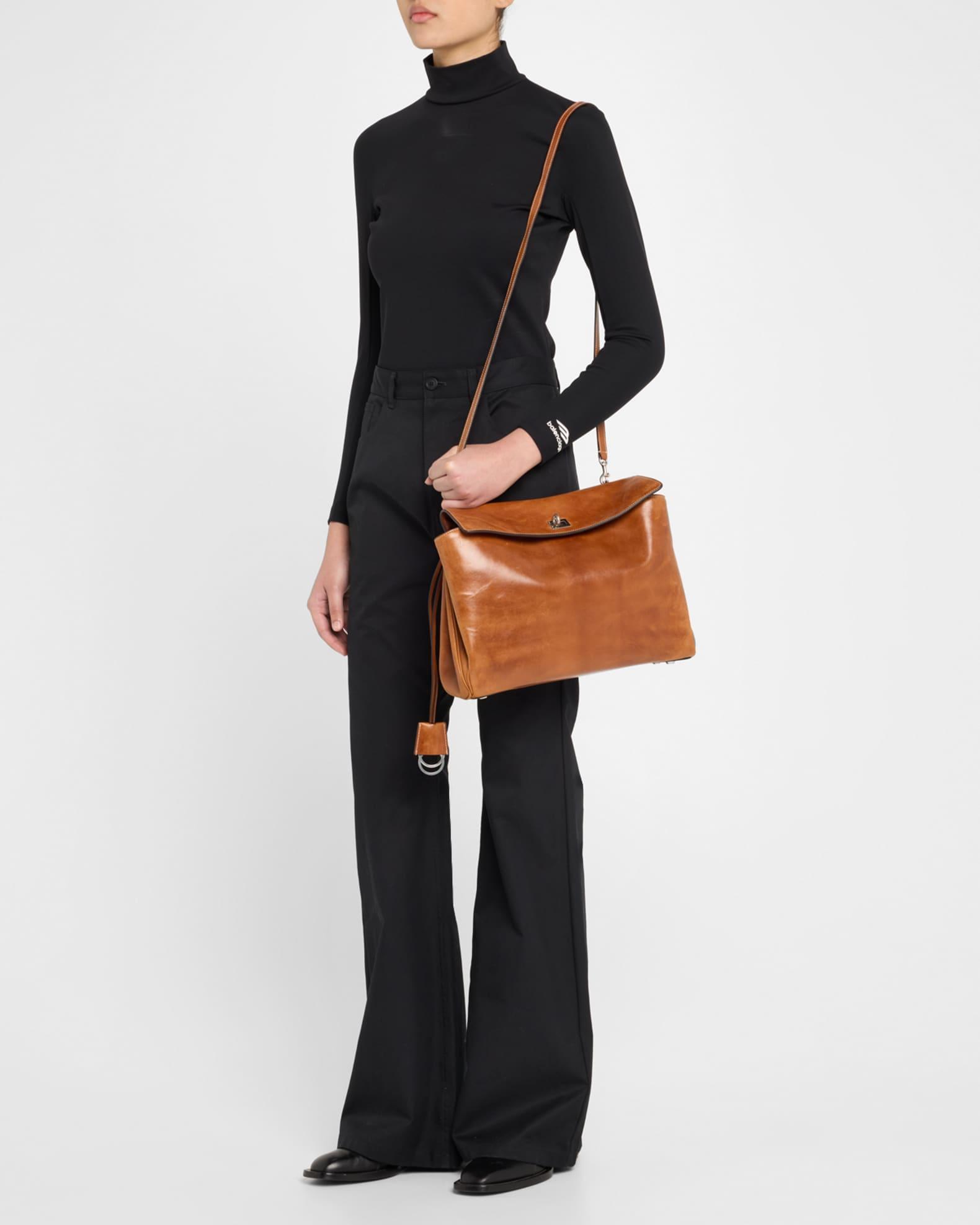 Rodeo Medium Leather Top-Handle Bag Product Image