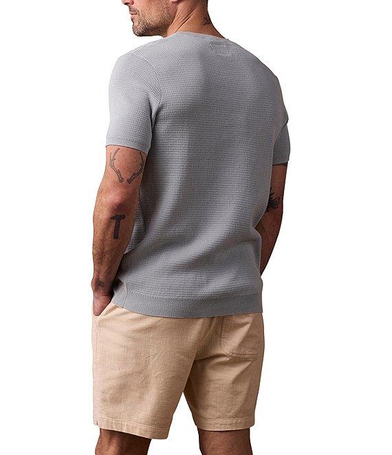 The Normal Brand Waffle Knit Sweater Short Sleeve T-Shirt Product Image