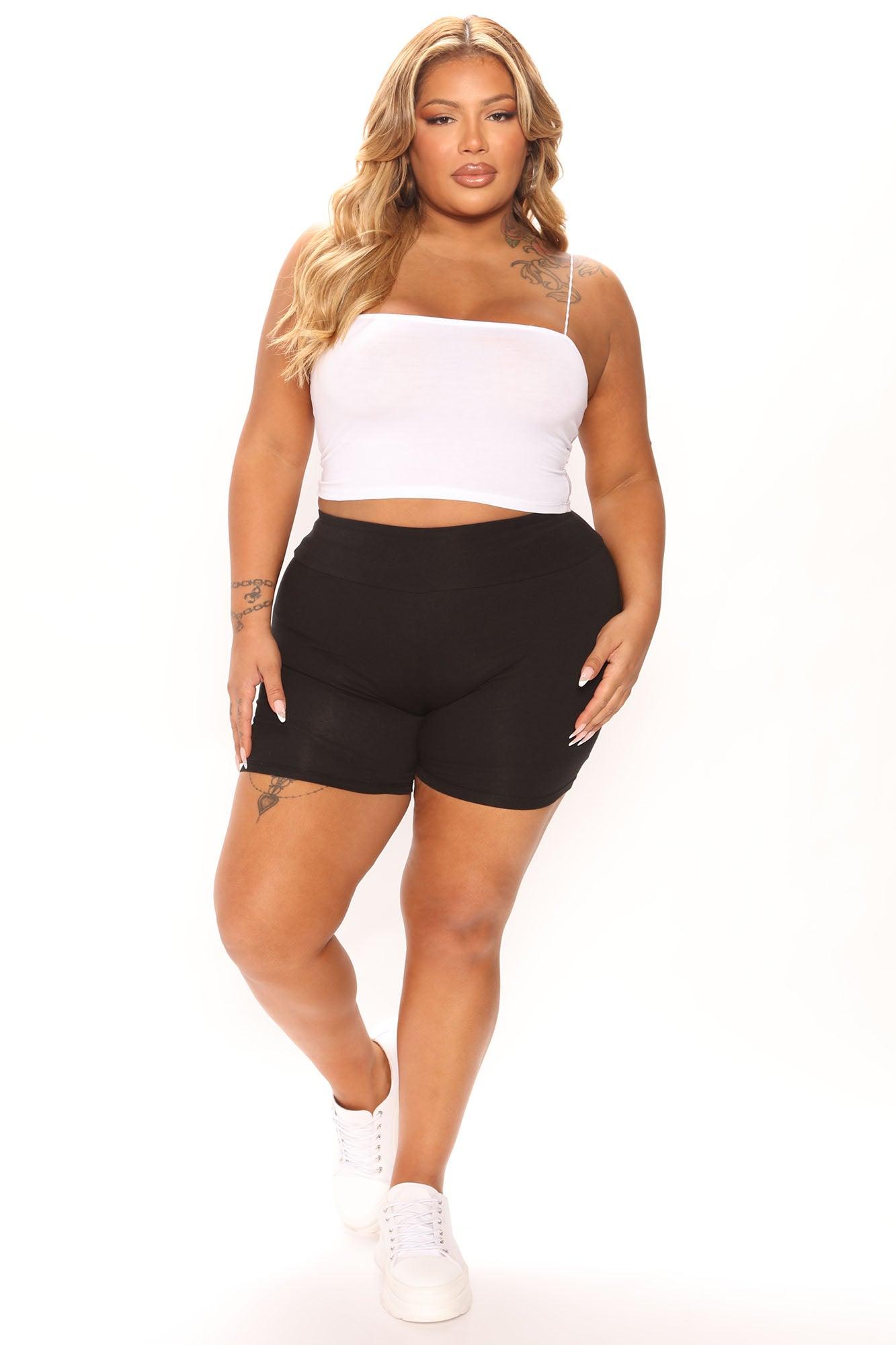 Hailey Biker Shorts - Black Product Image