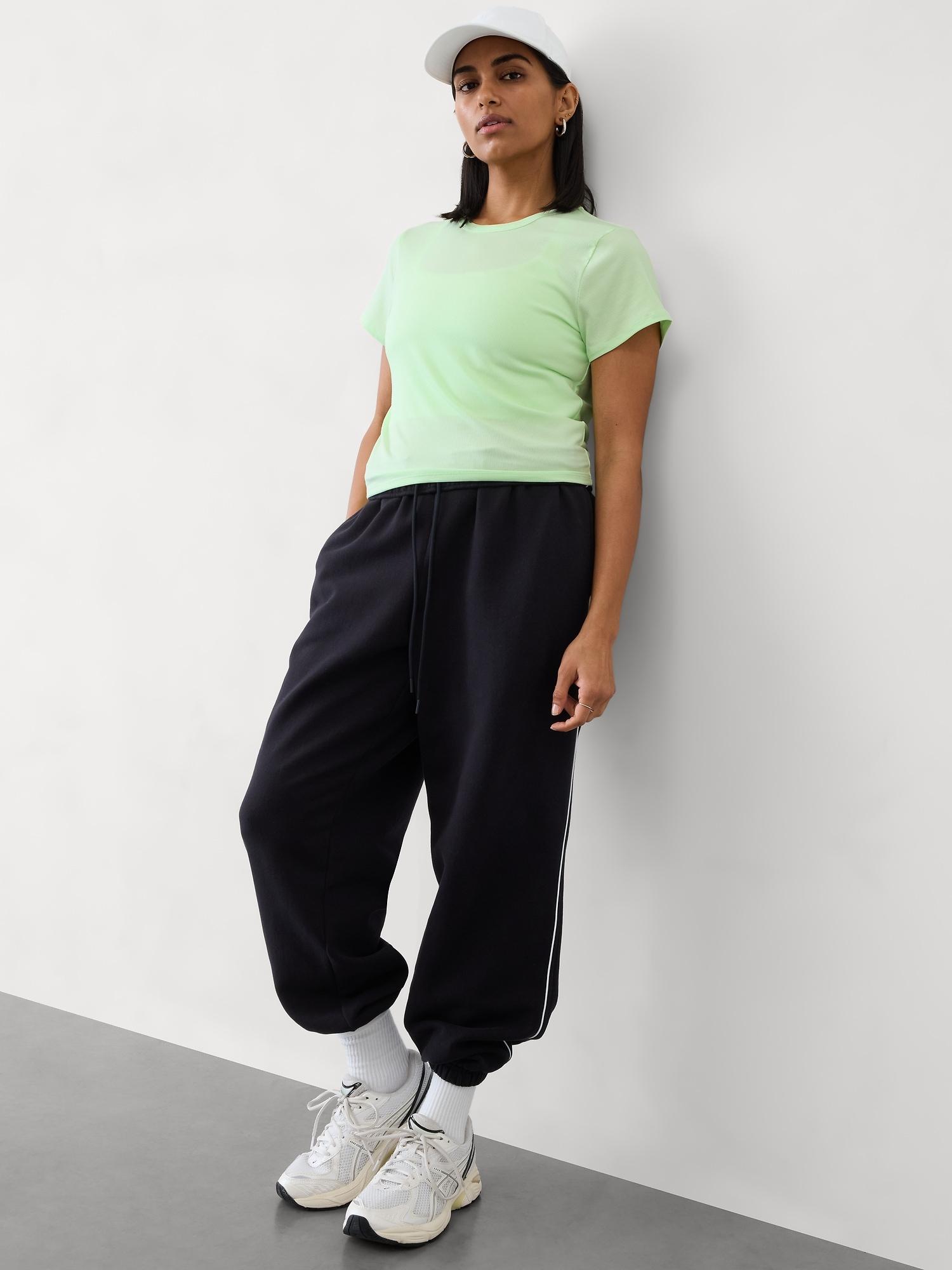 Signature Rib Crop Tee Product Image