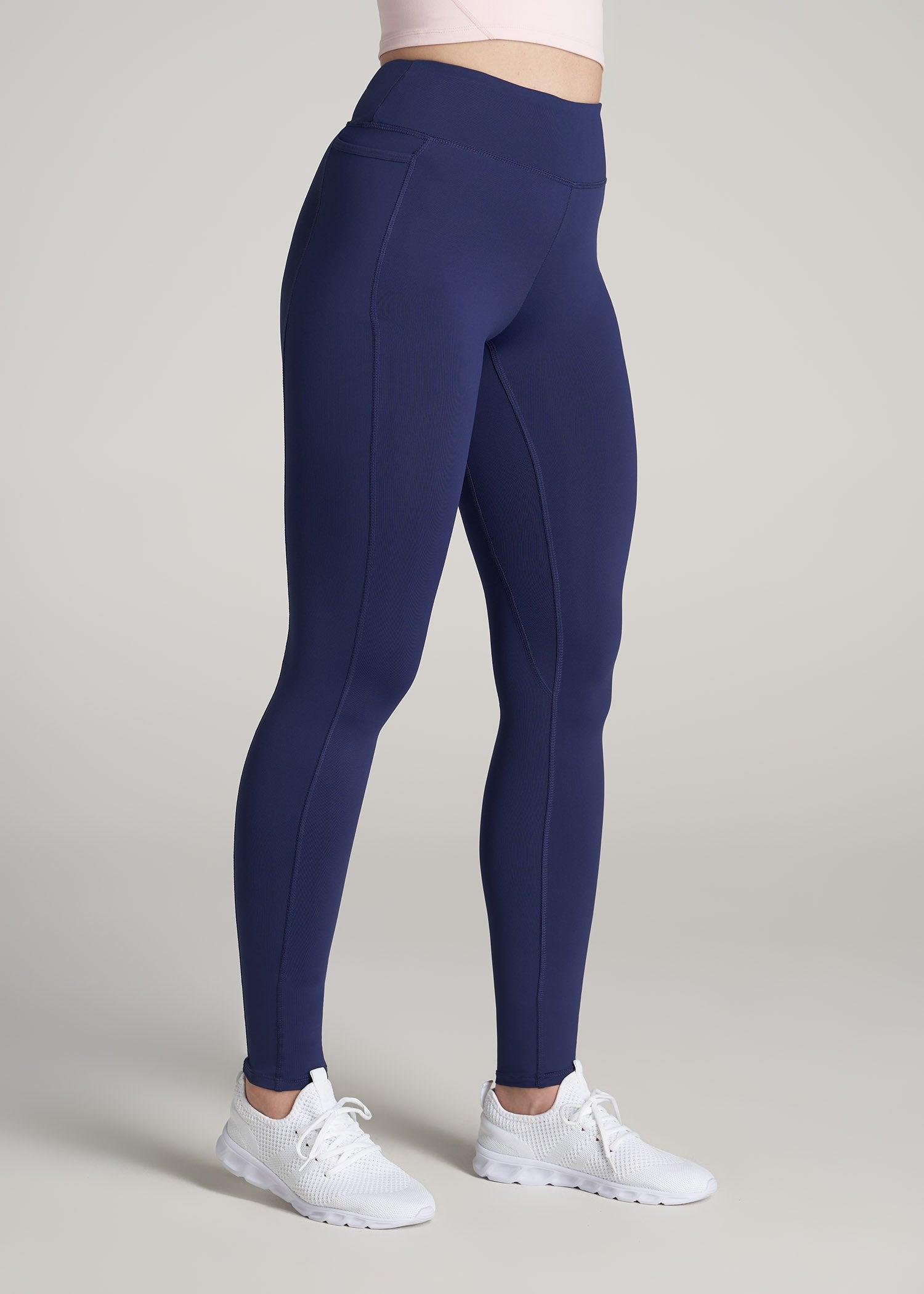 Bella Outer-Pocket Leggings for Tall Women in Midnight Blue Female Product Image