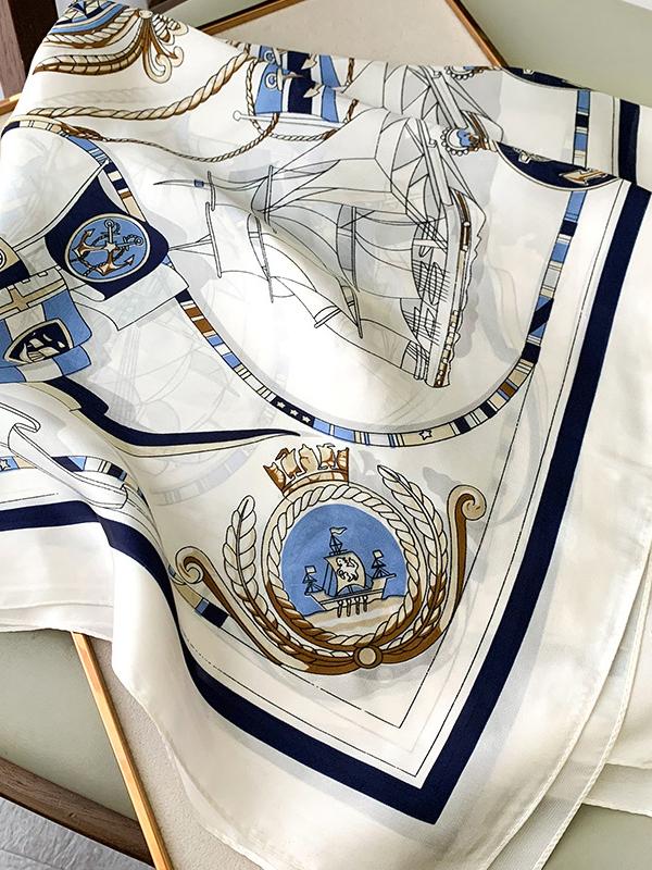 Urban Silk Imitation Printed Square Scarf Product Image