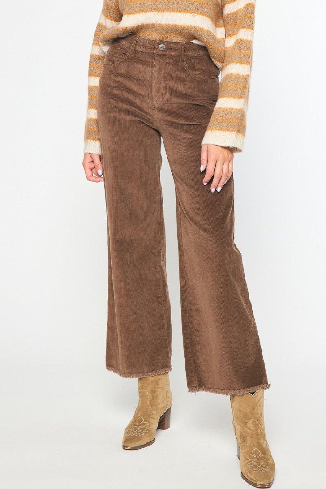 Wide Leg Corduroy Pants Product Image