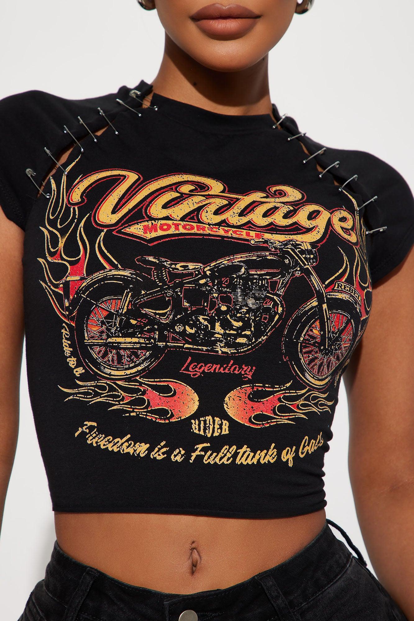 Vintage Rock Hardware Tee - Black Product Image