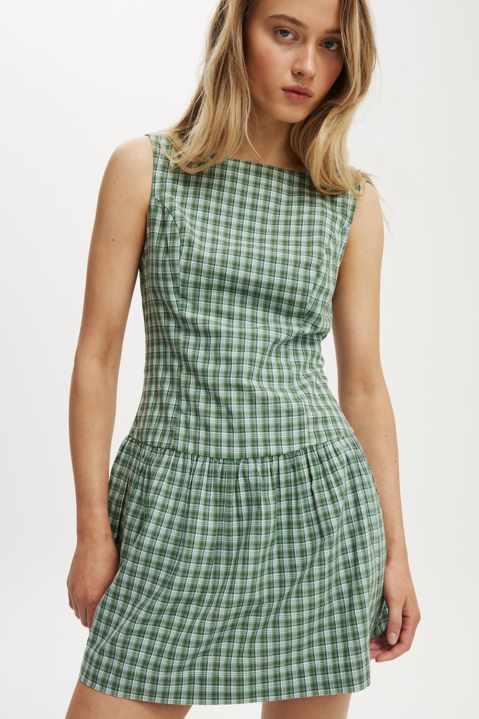 Mikki Drop Hem Mini Dress Product Image