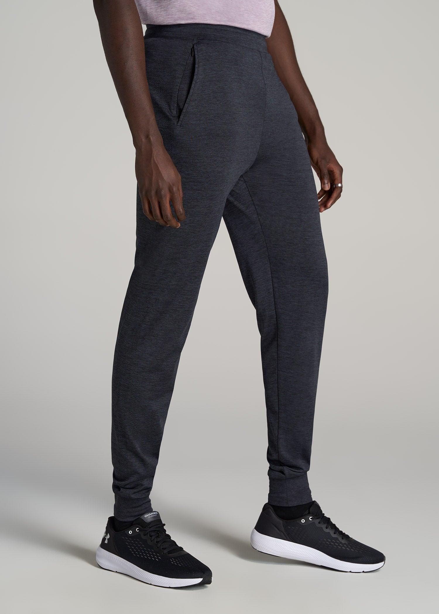 A.T. Performance Engineered Joggers for Tall Men in Charcoal Mix Male Product Image