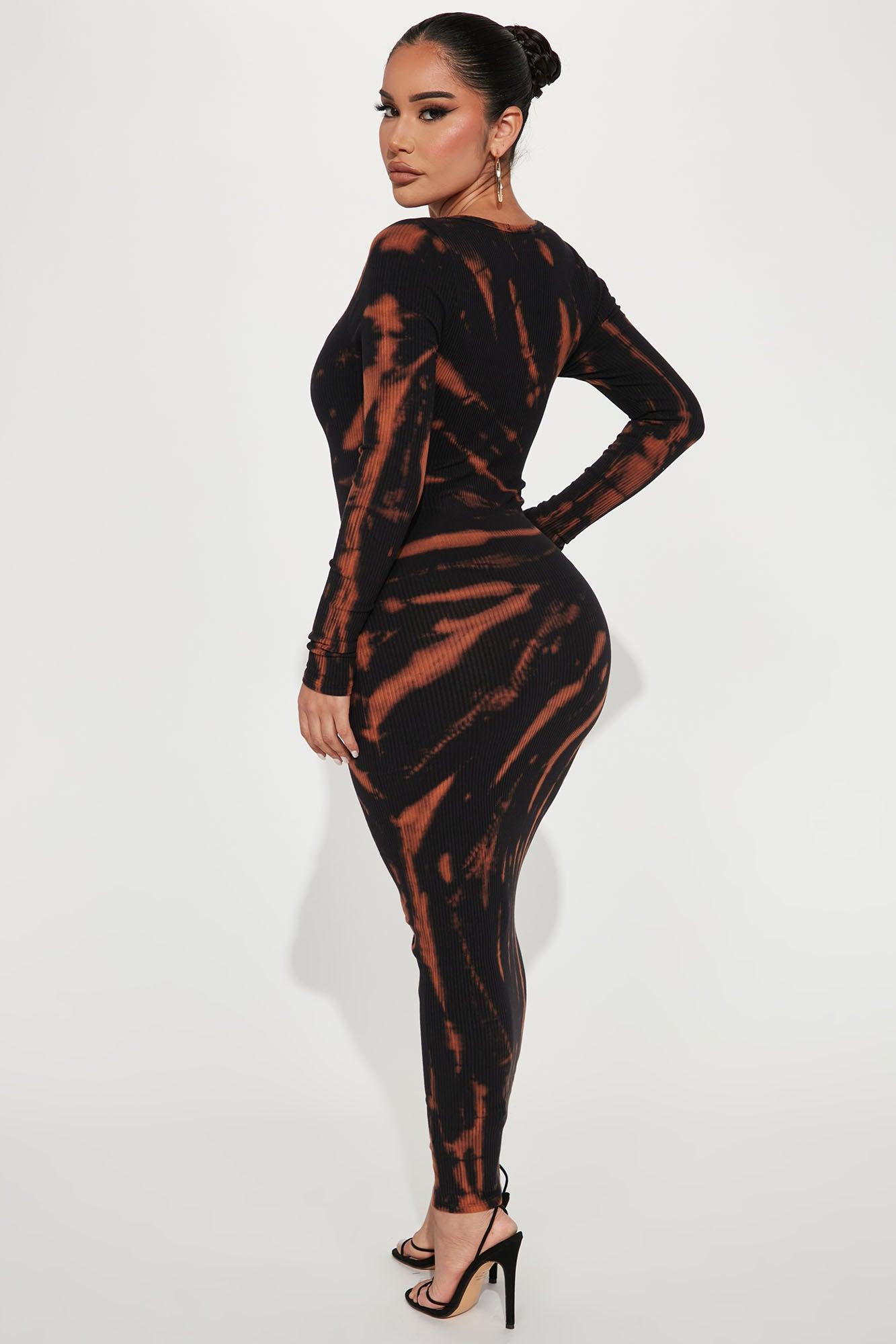 Brianna Maxi Dress - Black/combo Product Image
