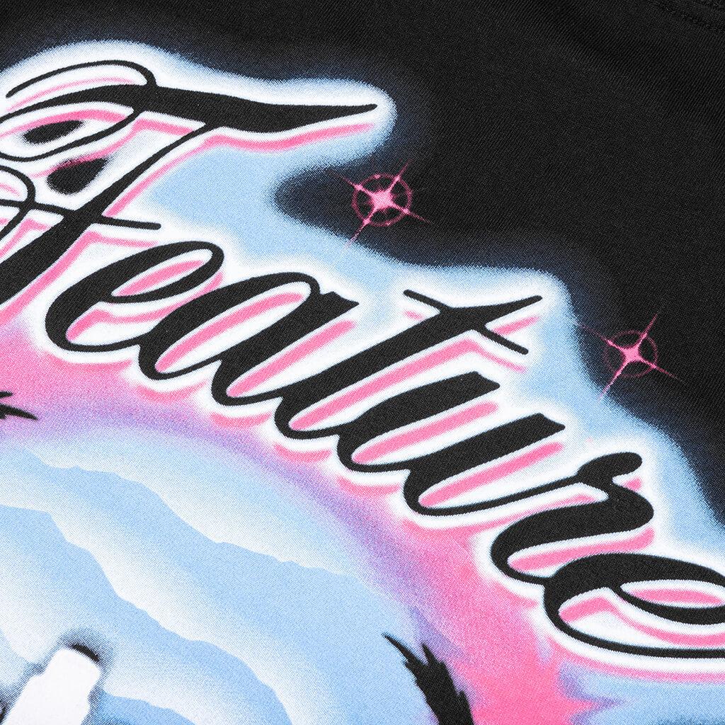 FEATURE x Los Angeles Clippers Airbrush Tee - Black Male Product Image