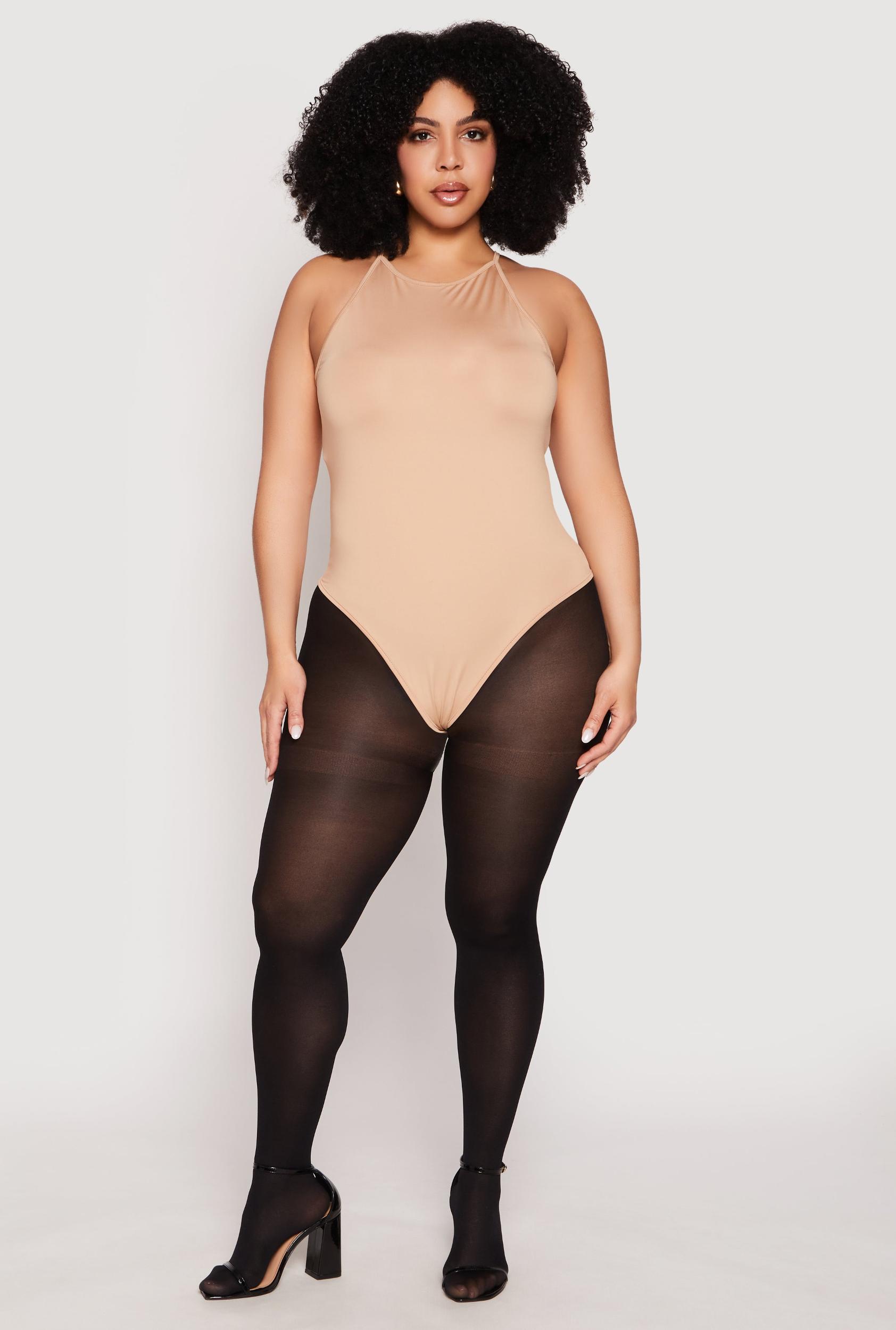 Womens Plus Size Daisy Cami Bodysuit Product Image