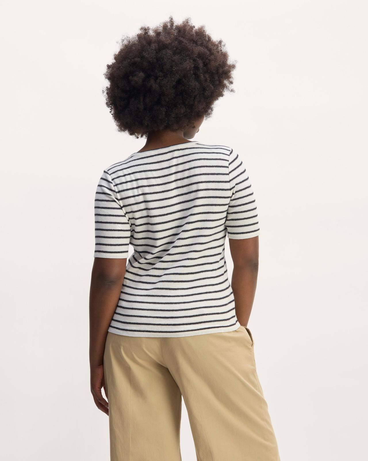 Womens Vintage Rib Scoop-Neck Top T-Shirt by Everlane Product Image