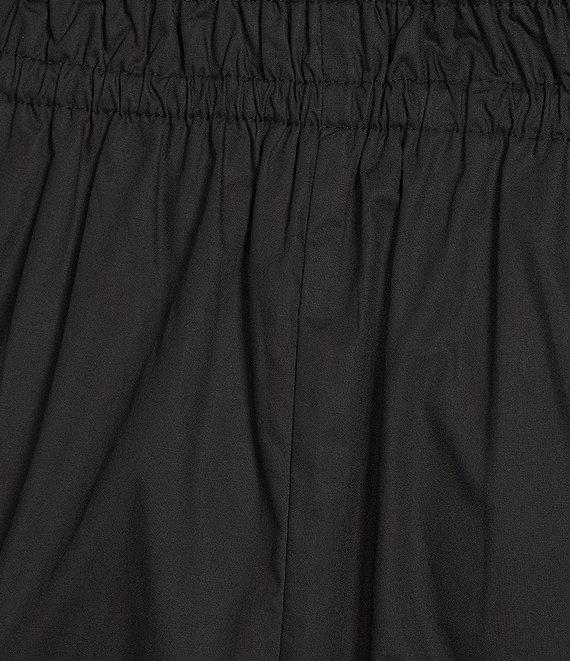 Skies Are Blue Plus Size Smocked Waist Midi Skirt Product Image