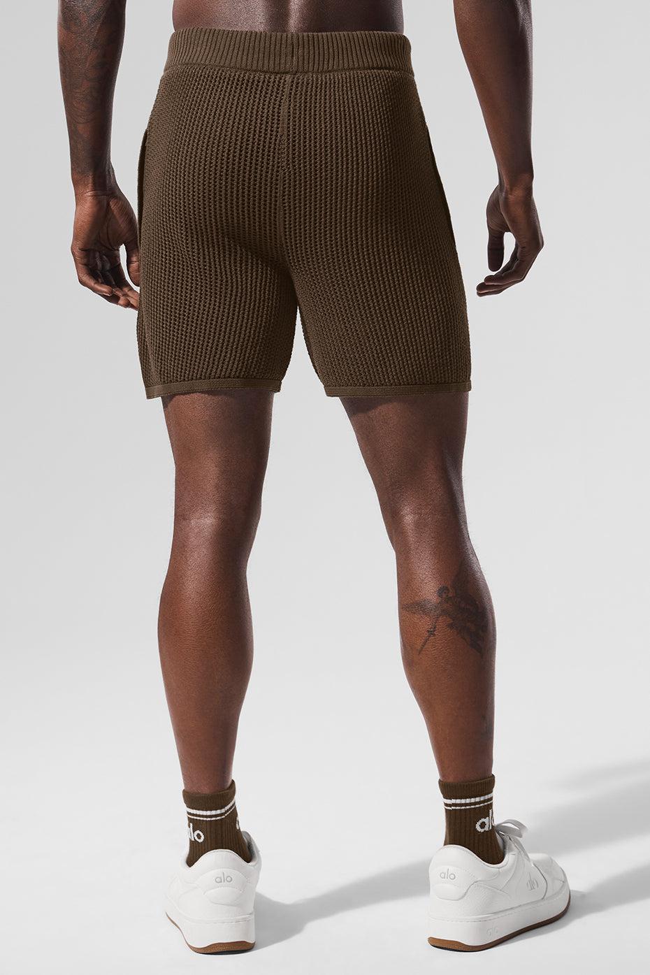Open-Knit Short - Espresso Product Image