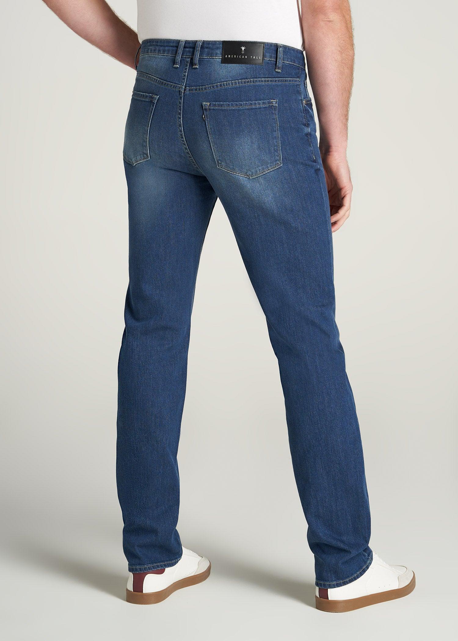 J1 STRAIGHT LEG Jeans for Tall Men in Classic Blue Male Product Image