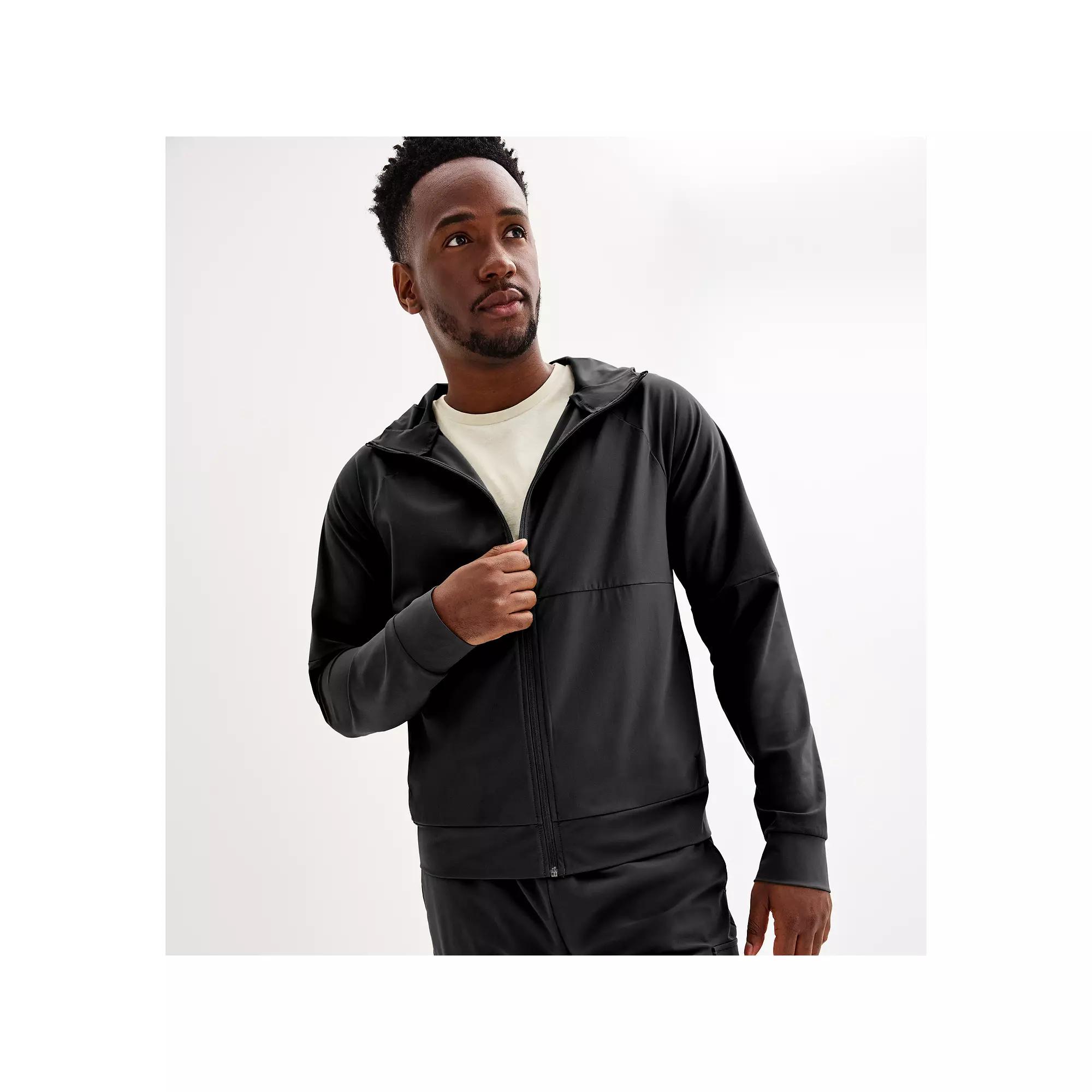 Men's Tek Gear® Performance Zip-Up Hooded Jacket,  Product Image