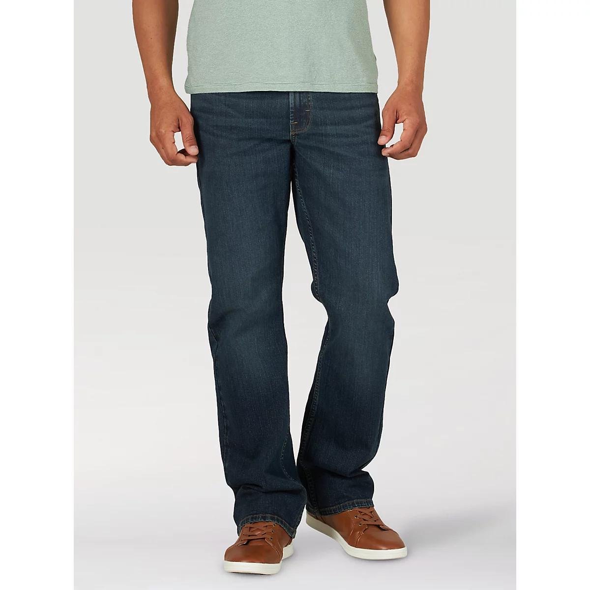 Wrangler® Men's Five Star Premium Flex Relaxed Fit Bootcut Jean in Huxley Product Image