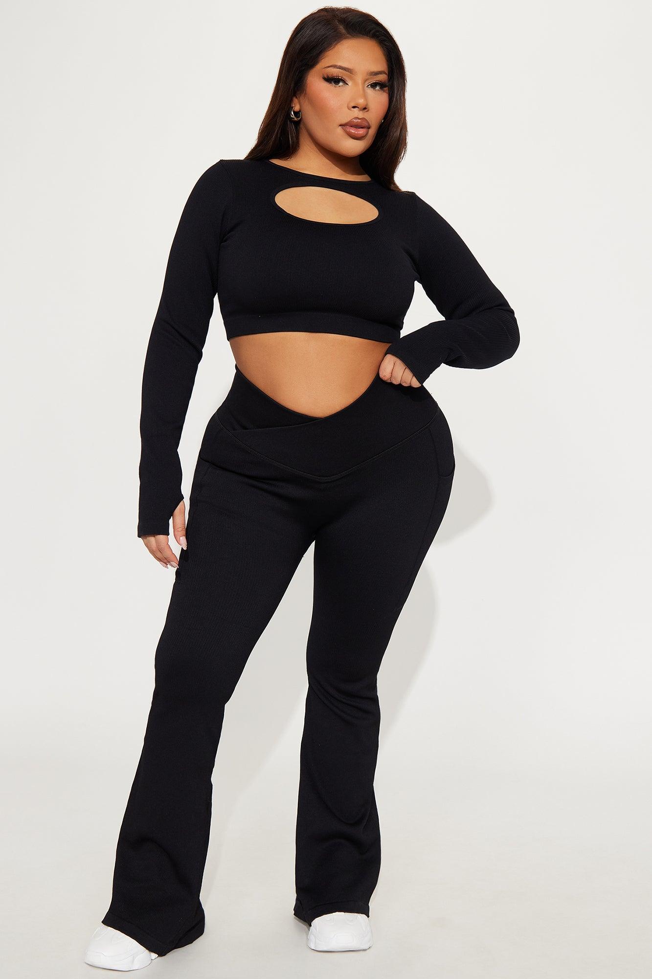 Resistance Effortless Seamless Active Top - Black Product Image