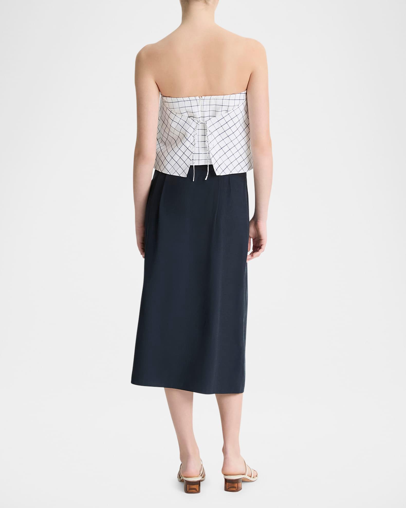 Double-Waist D-Ring Midi Skirt Product Image