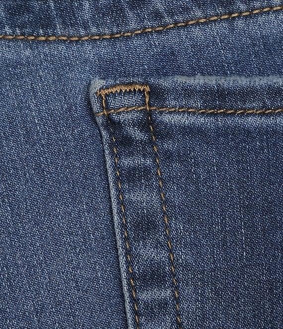 KUT from the Kloth Petite Size Stevie Slight Knicking Straight Leg Jeans Product Image