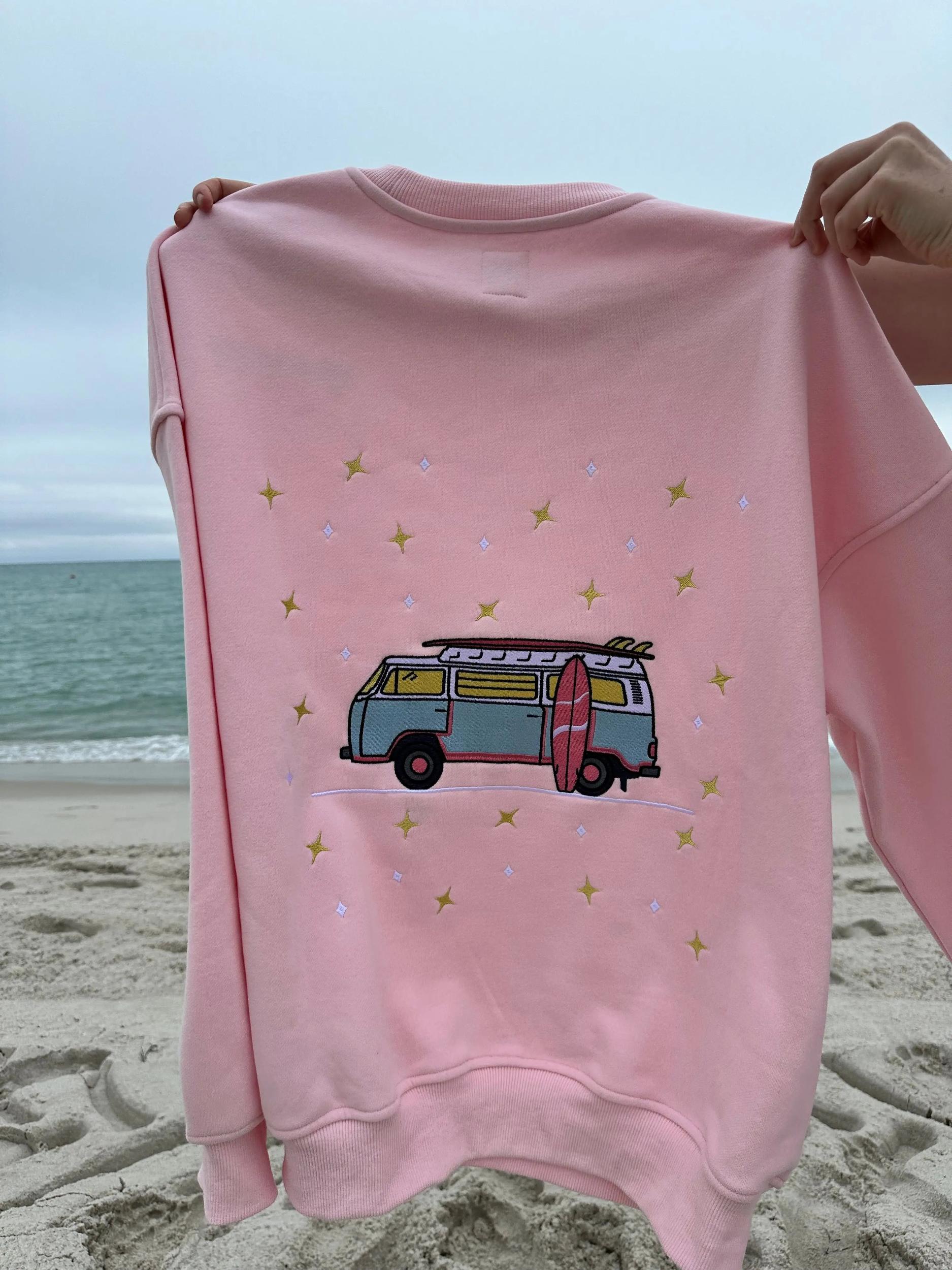 Embroider Van Star Sweatshirt Product Image