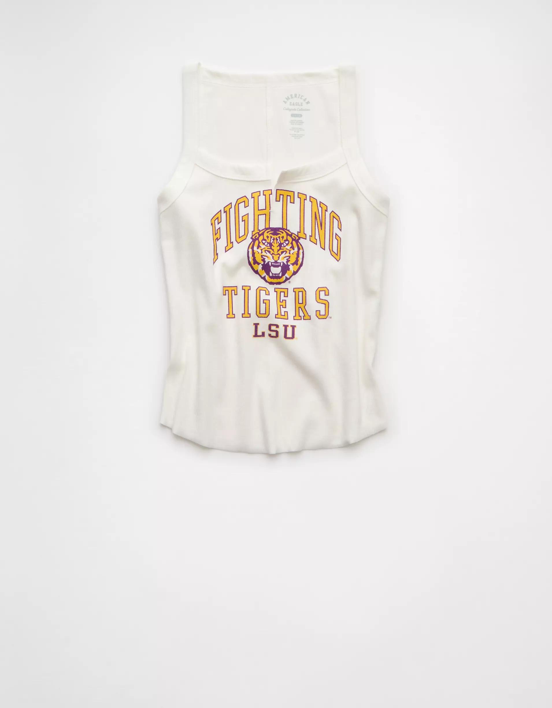 AE LSU Tigers Graphic Notch Neck Tank Top Product Image
