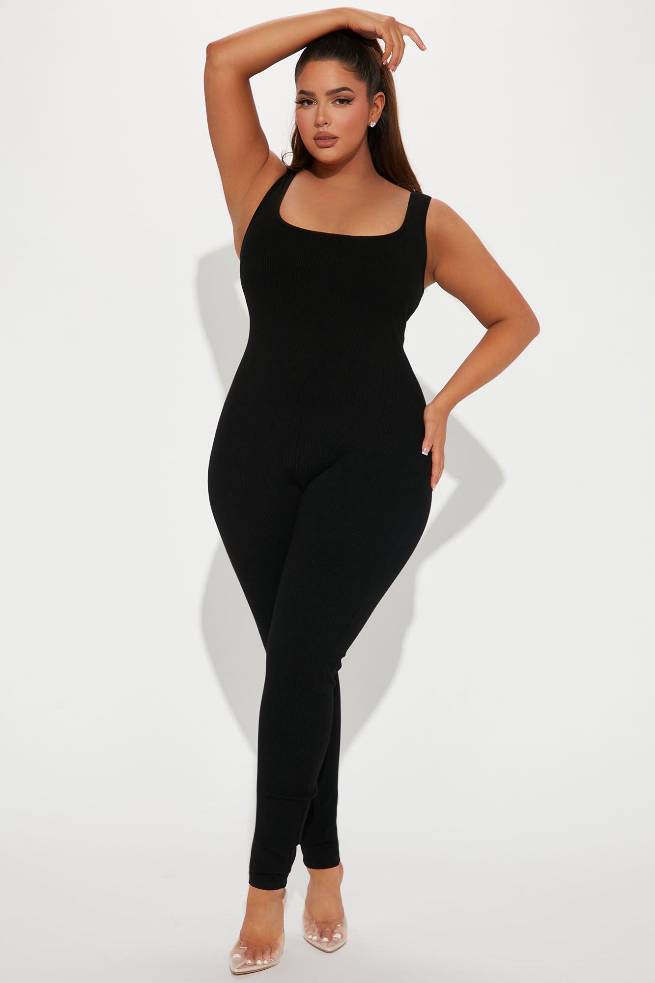 Nova Boost Snatched Jumpsuit - Black Product Image