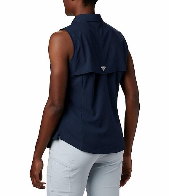 Columbia Women's Tamiami Collar Neck Sleeveless Button Front Shirt Product Image